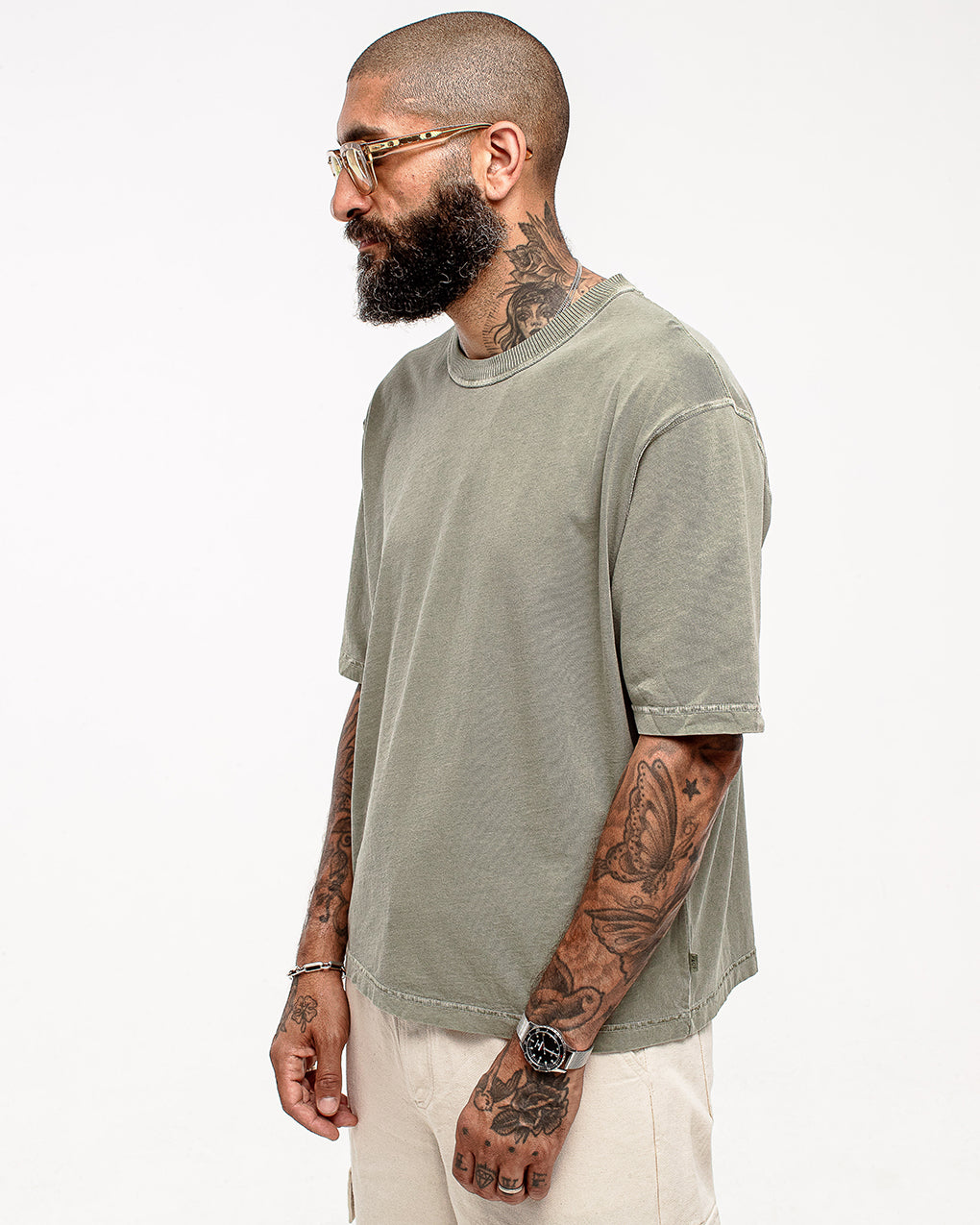 Hickory Stripe 1/4 Zip Work Shirt | Men's Shirting, Shirts ‐ P&Co