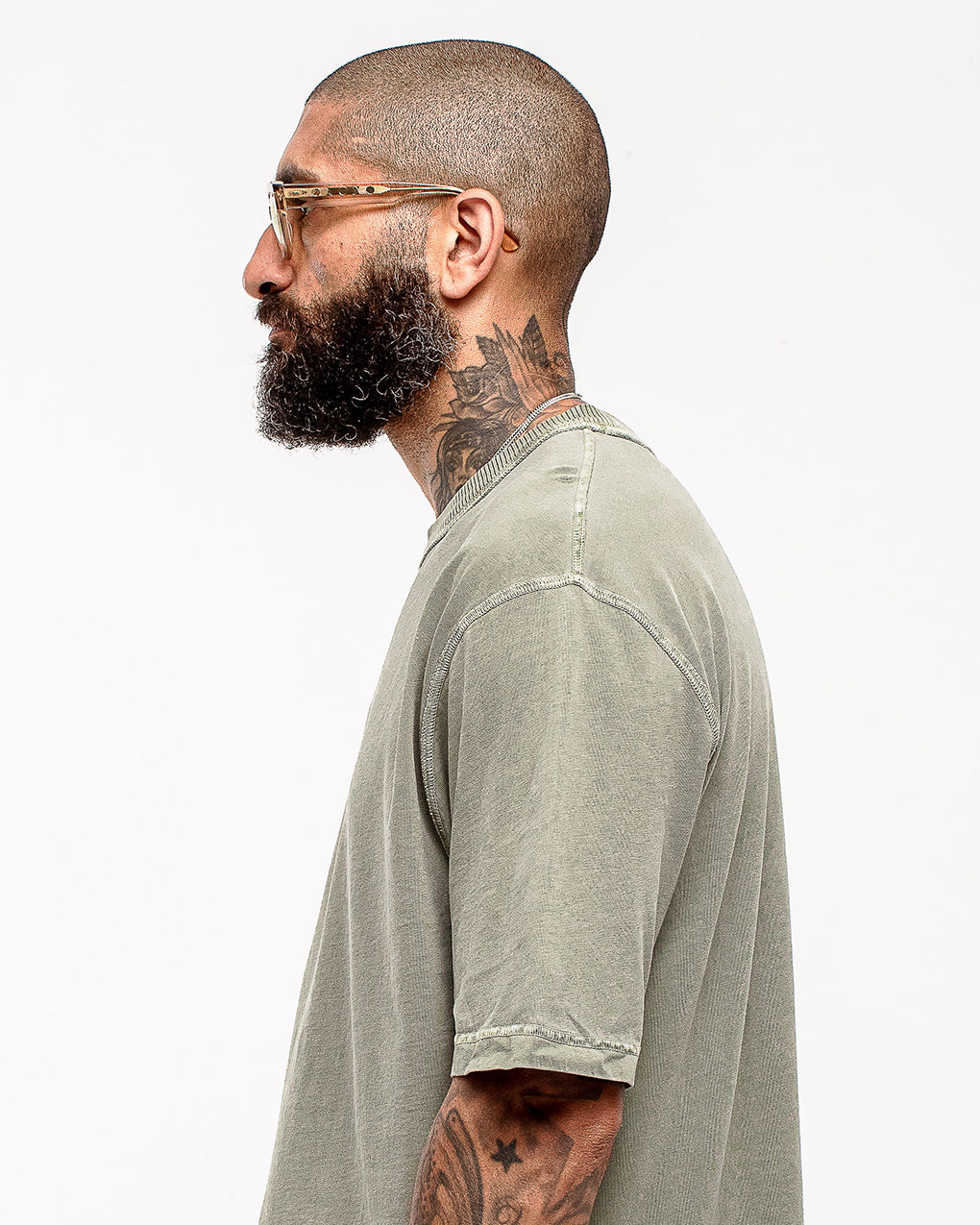 Essential Boxy T-Shirt - Faded Sage