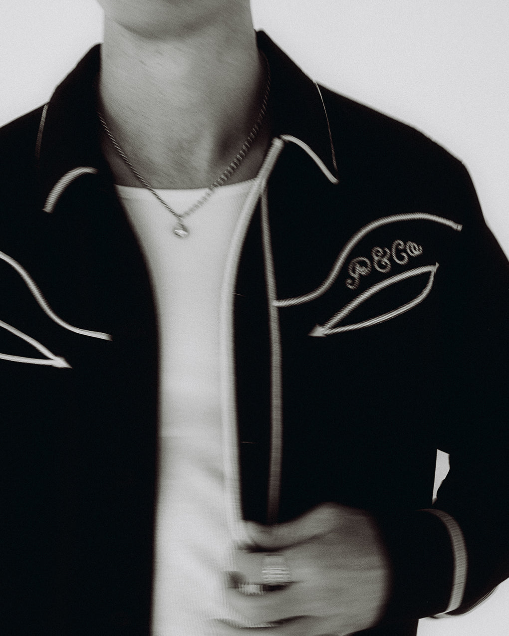 Willow Western Shirt - Washed Black