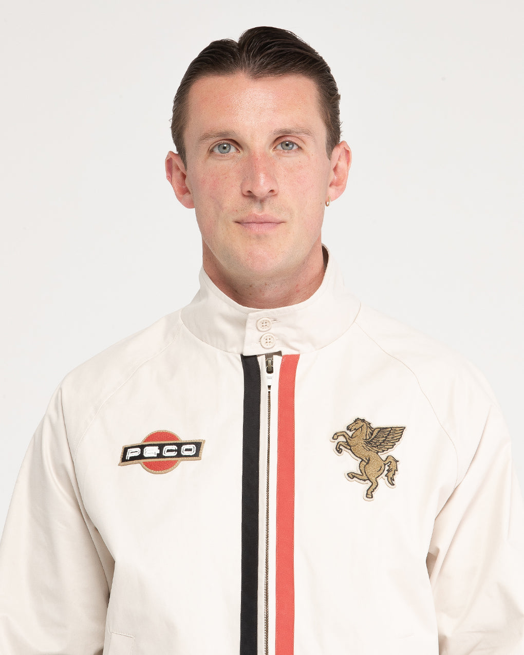 Pegasus Harrington Jacket - Ecru