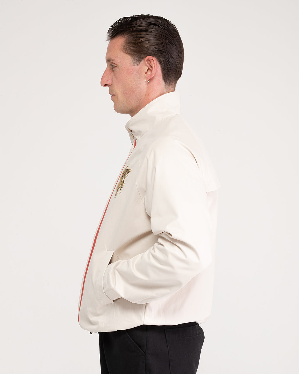 Pegasus Harrington Jacket - Ecru