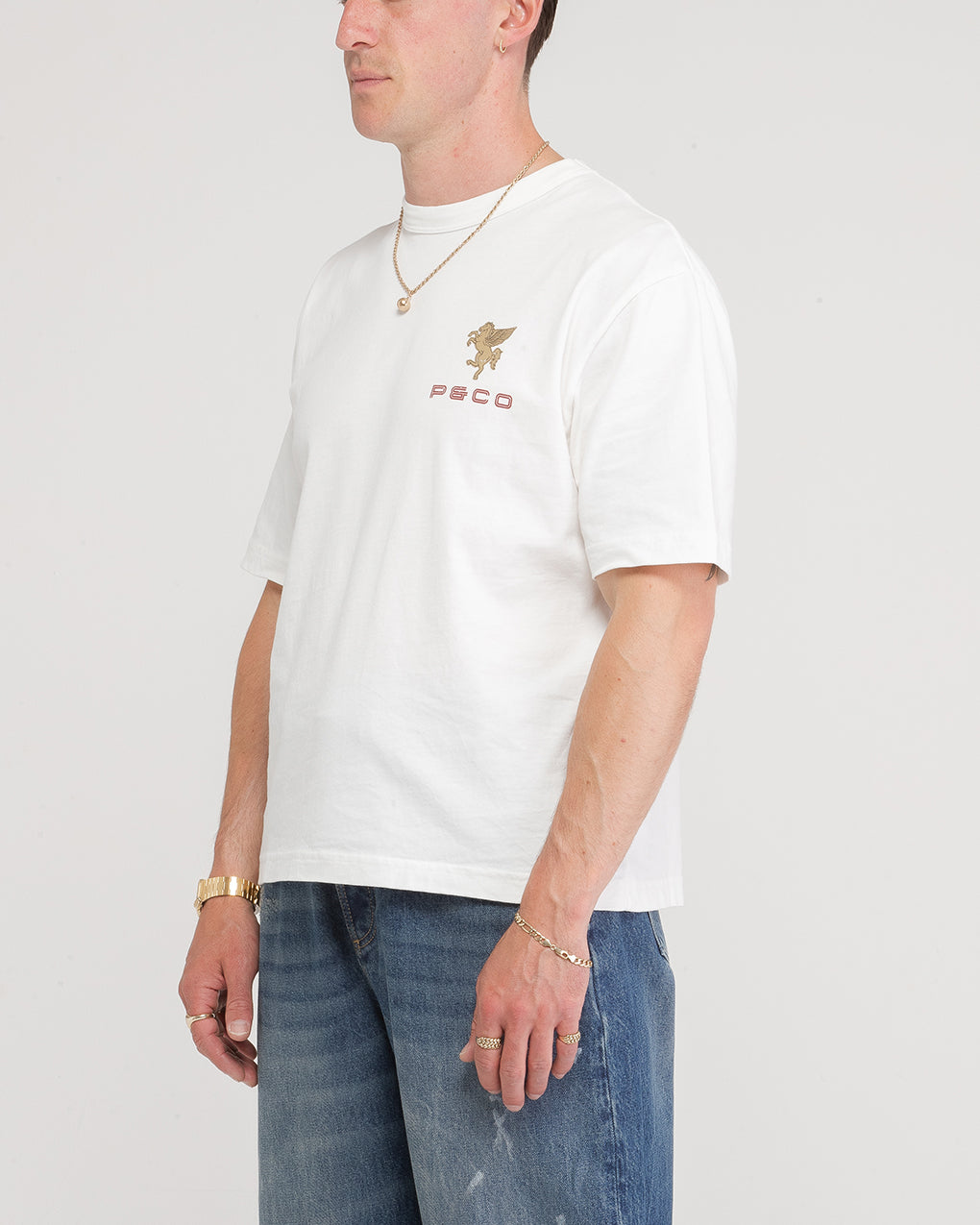 Paradise Trophy Boxy T-Shirt - Off White