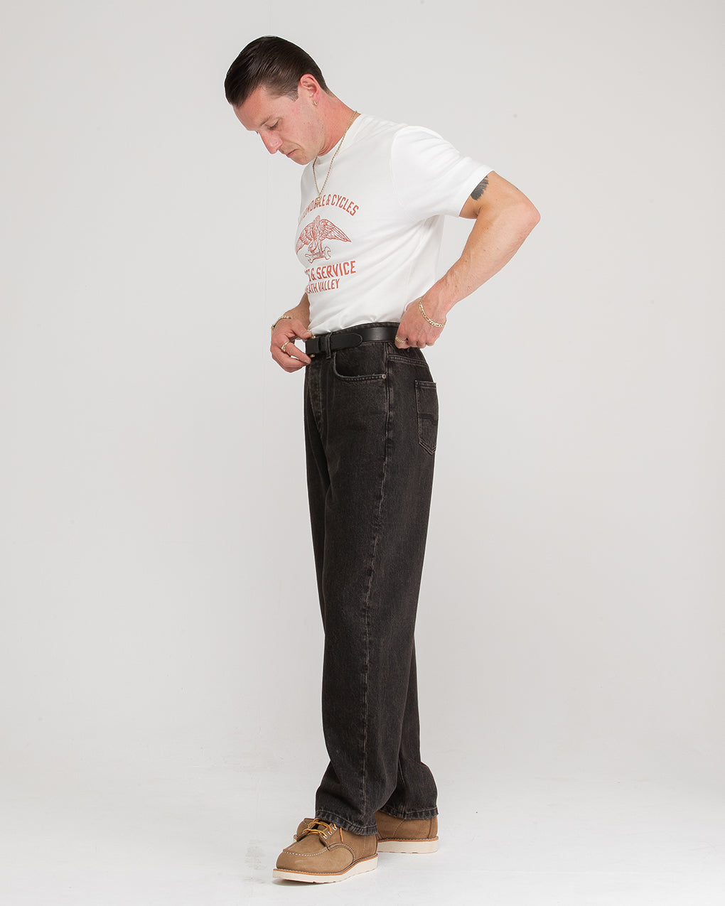 Parts & Service ‘50s T-Shirt - Off White