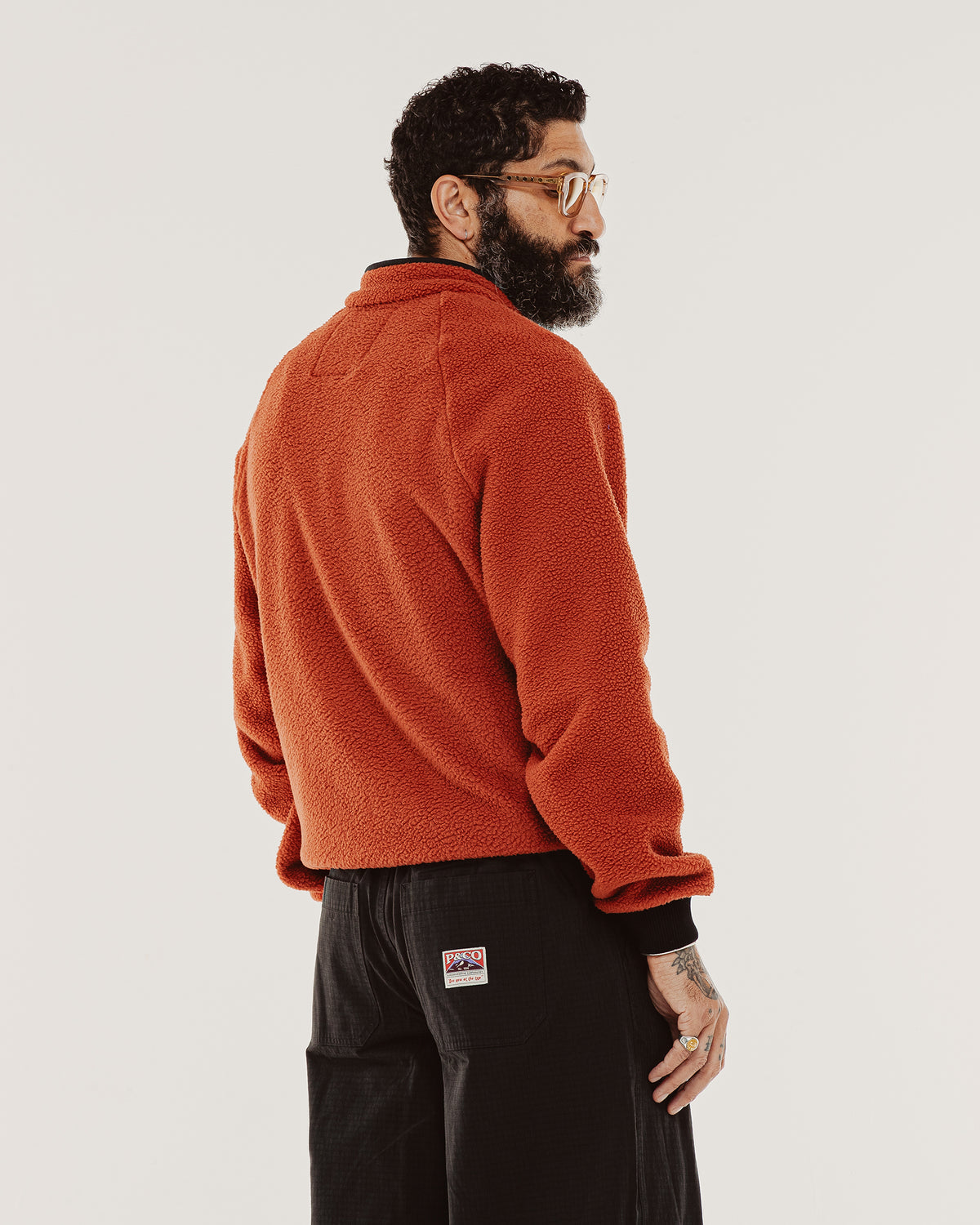 Portage Fleece - Brick Red
