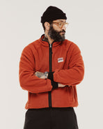 Portage Fleece - Brick Red