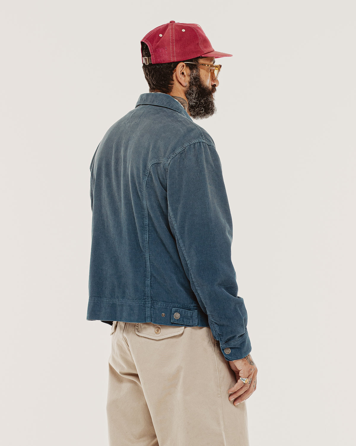 Garage Corduroy Jacket - Indigo Blue