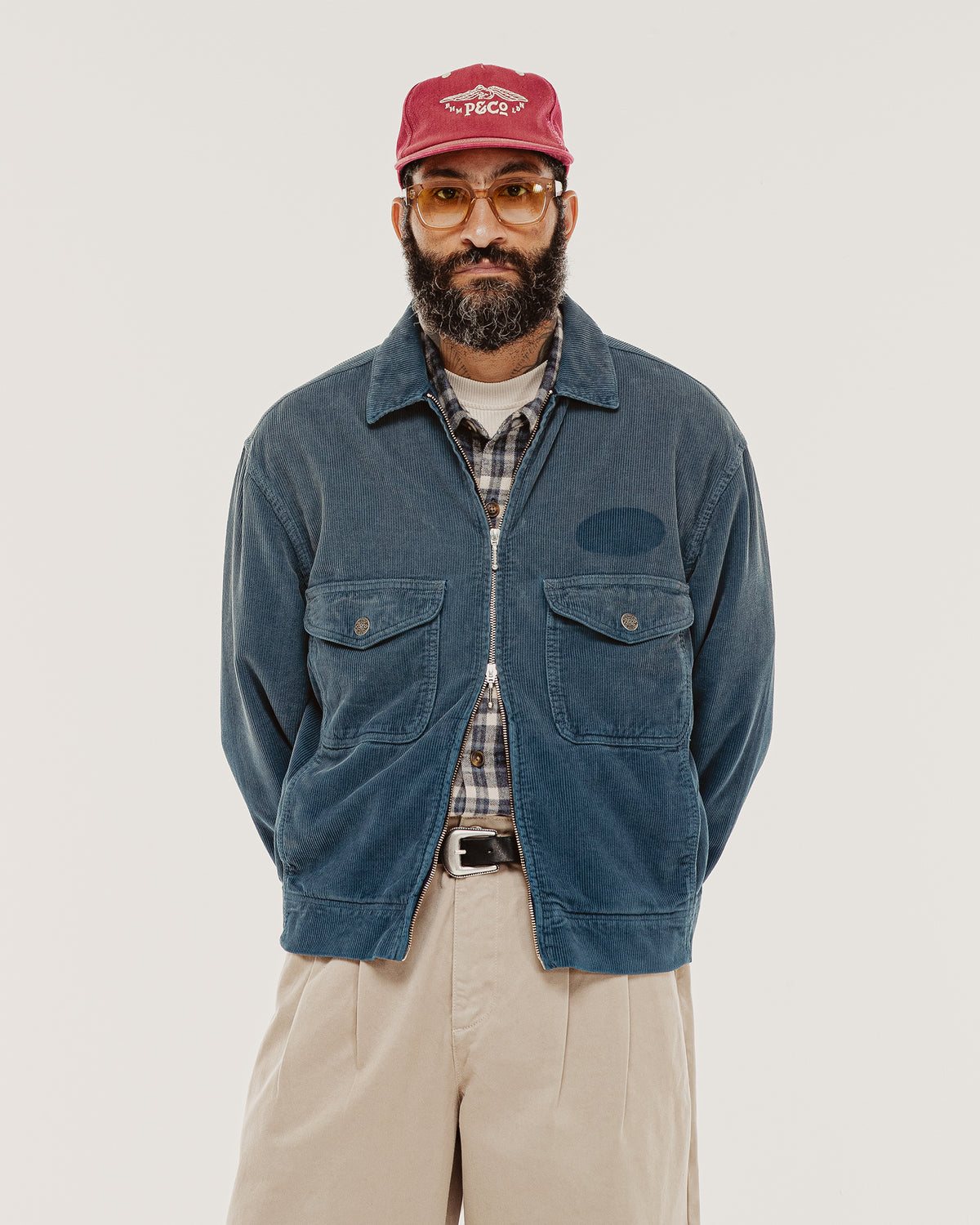 Garage Corduroy Jacket - Indigo Blue