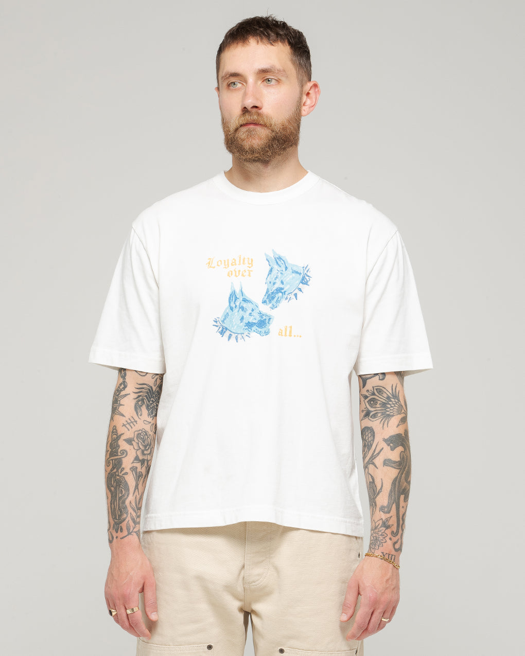 Loyalty Boxy T-Shirt - Off White