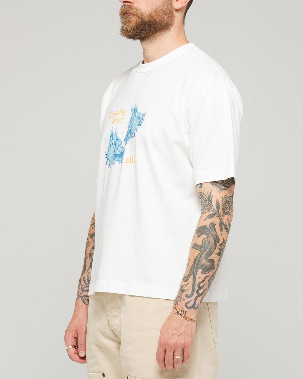Loyalty Boxy T-Shirt - Off White