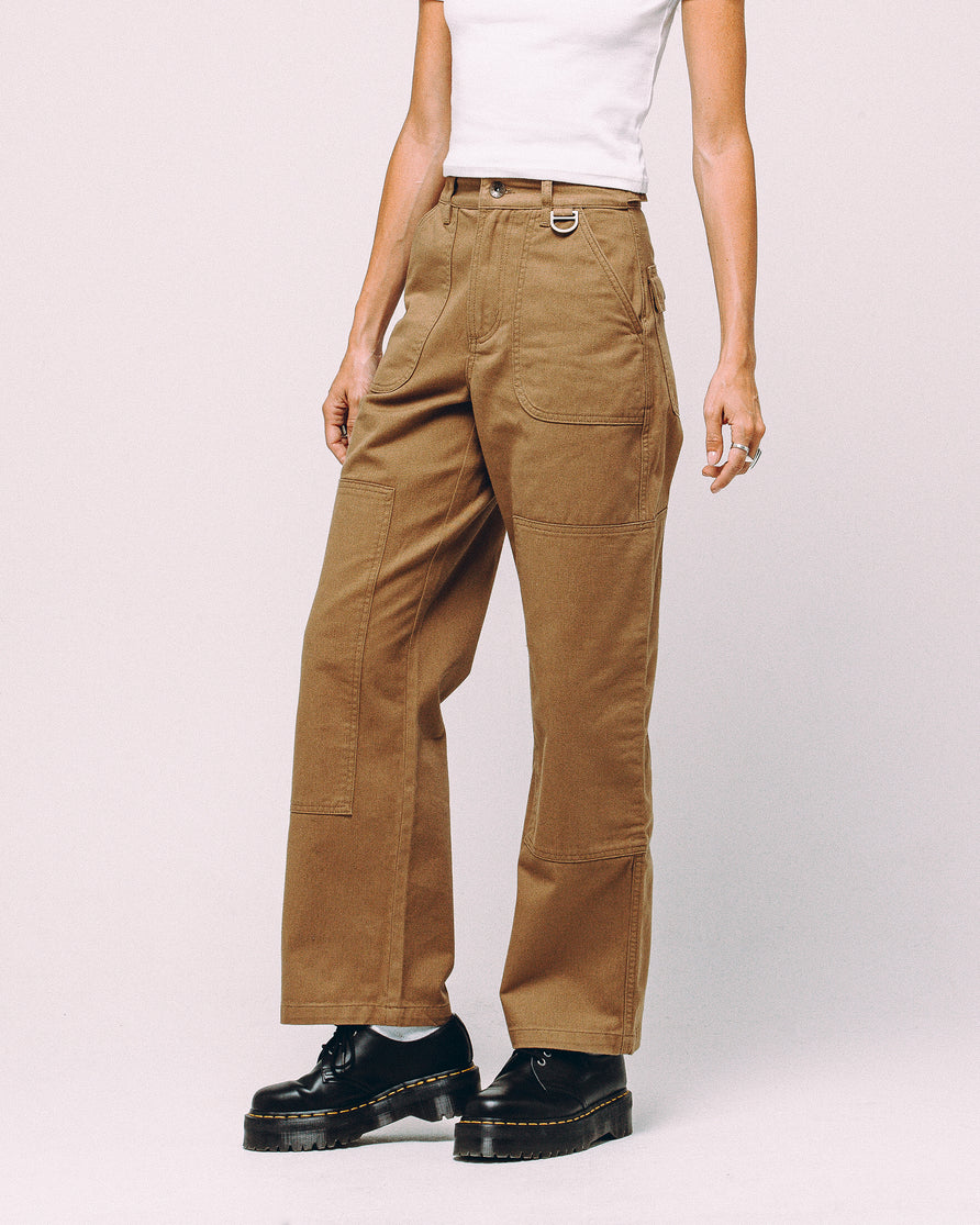 Surplus High Waisted Pants - Tan