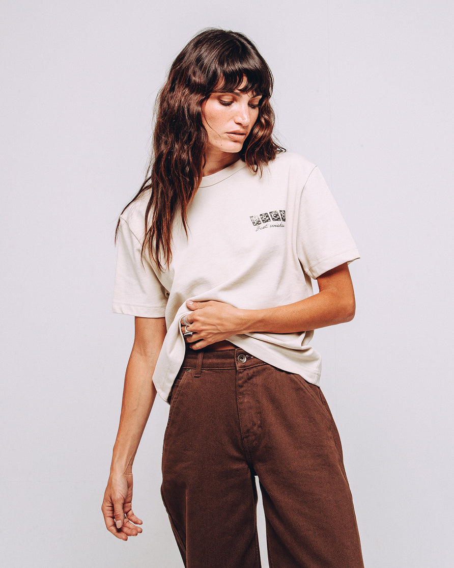 Best Wishes T-Shirt - Bone