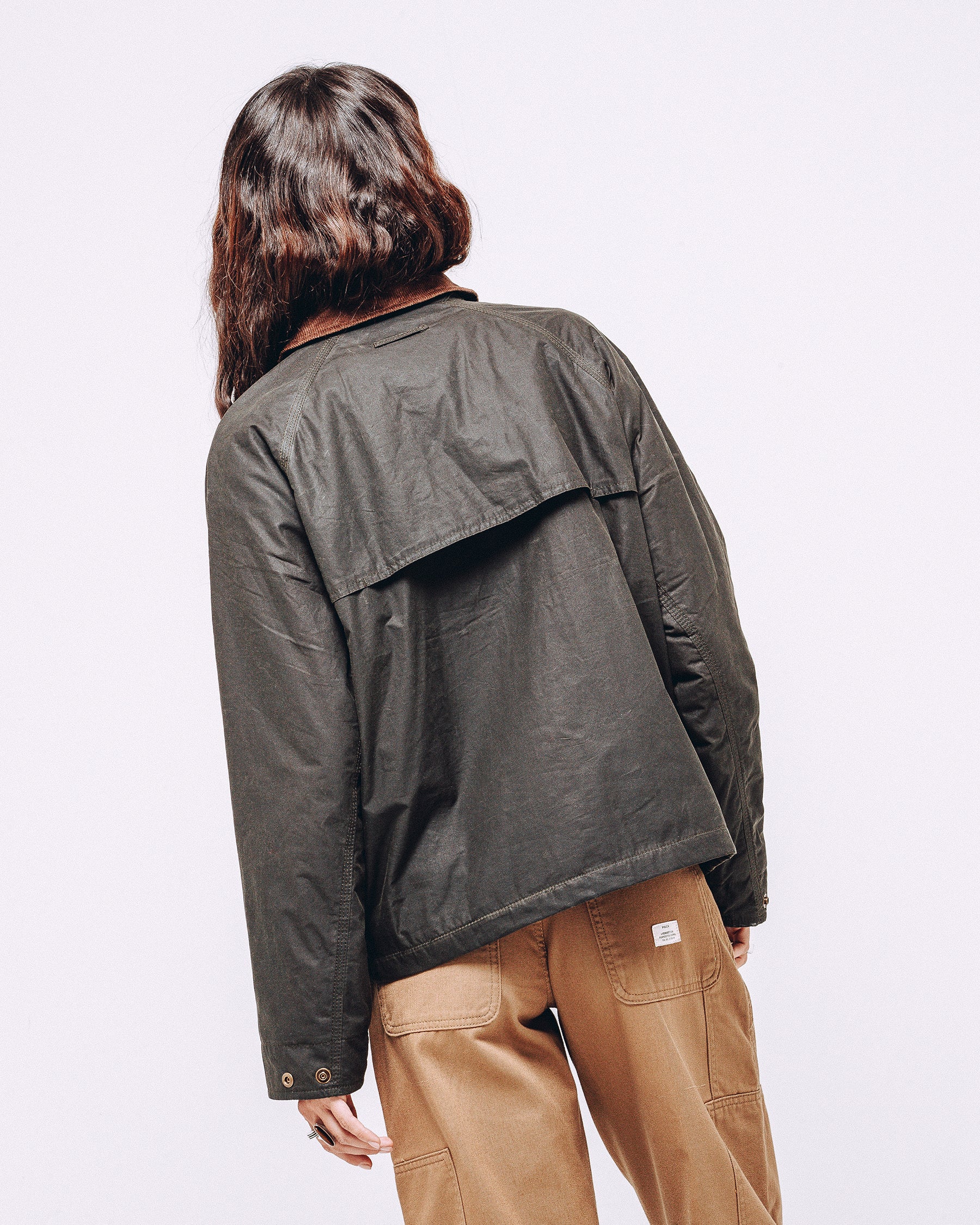 Roamer Wax Jacket - Olive