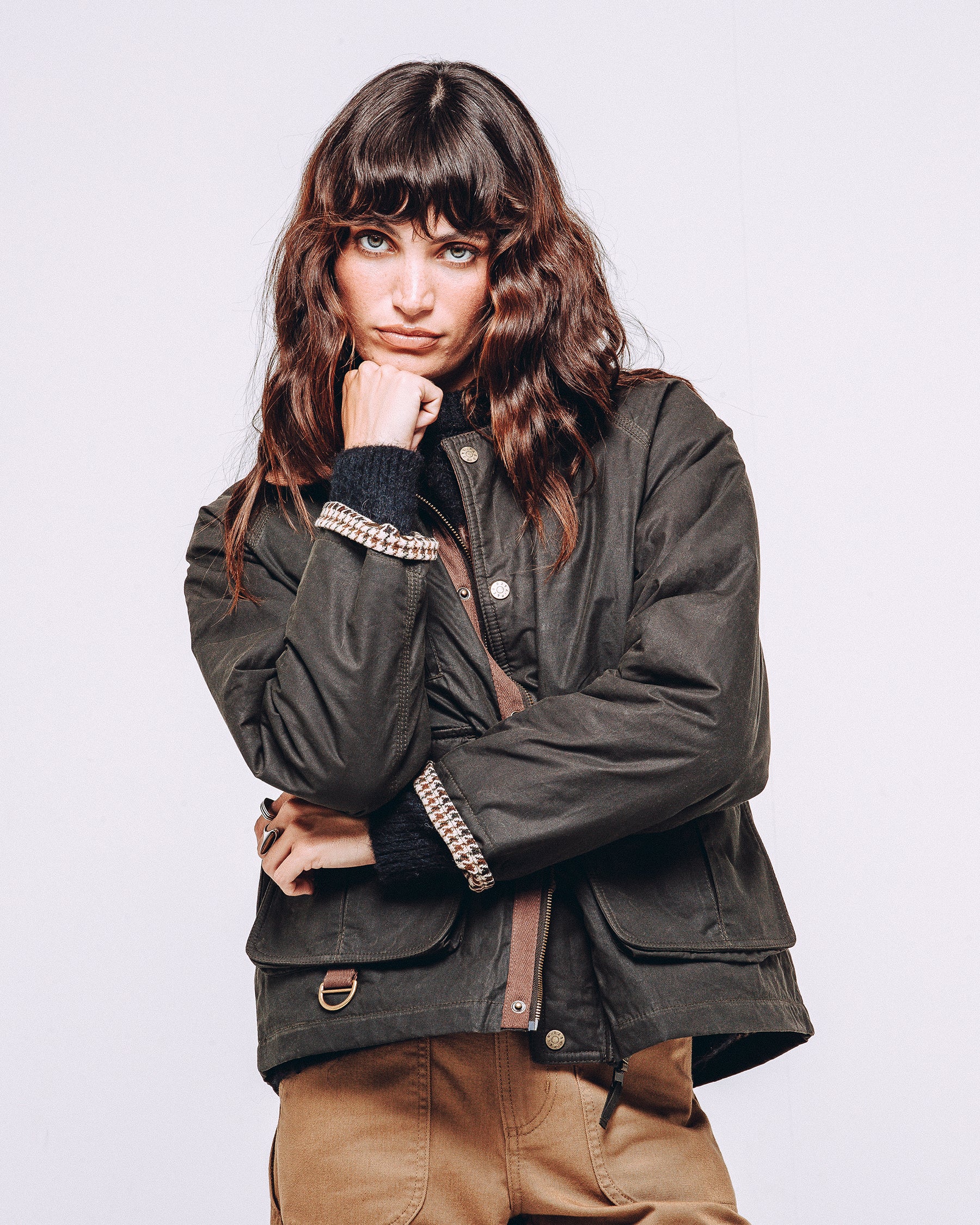 Roamer Wax Jacket - Olive