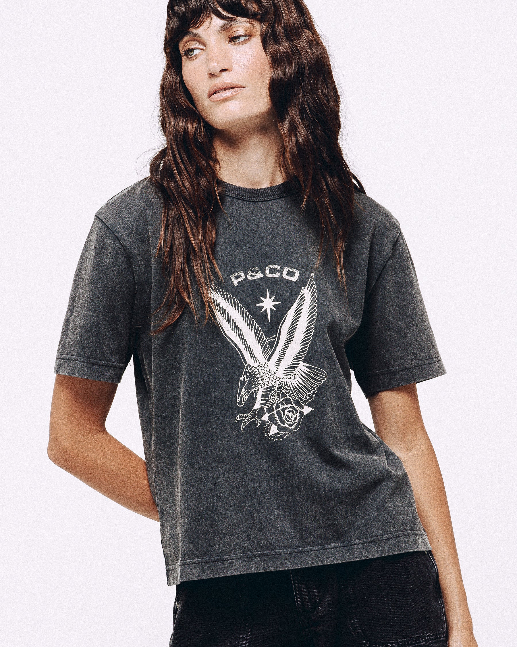 Eagle Flash T-Shirt - Acid Wash