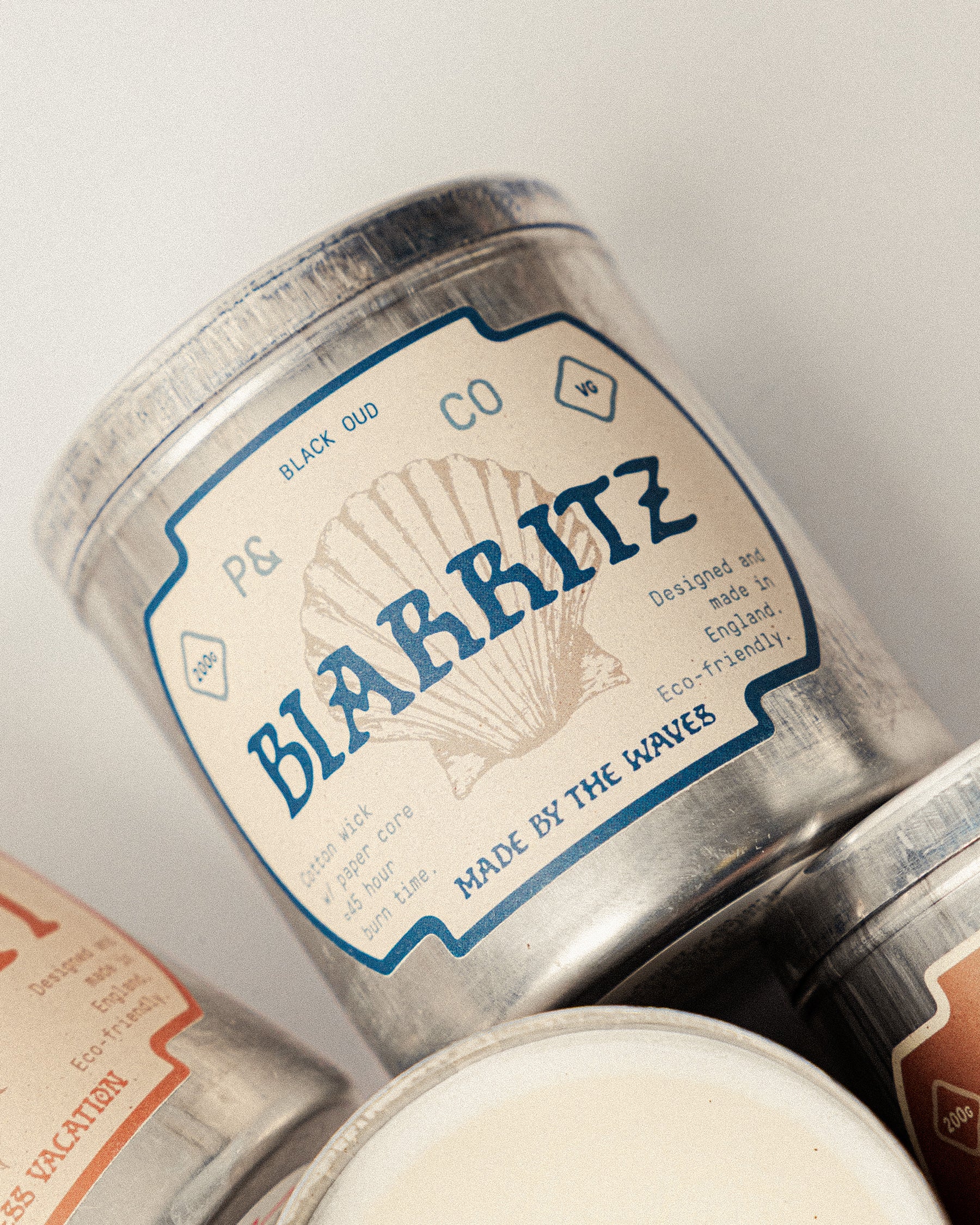 Biarritz Black Oud Scented Candle