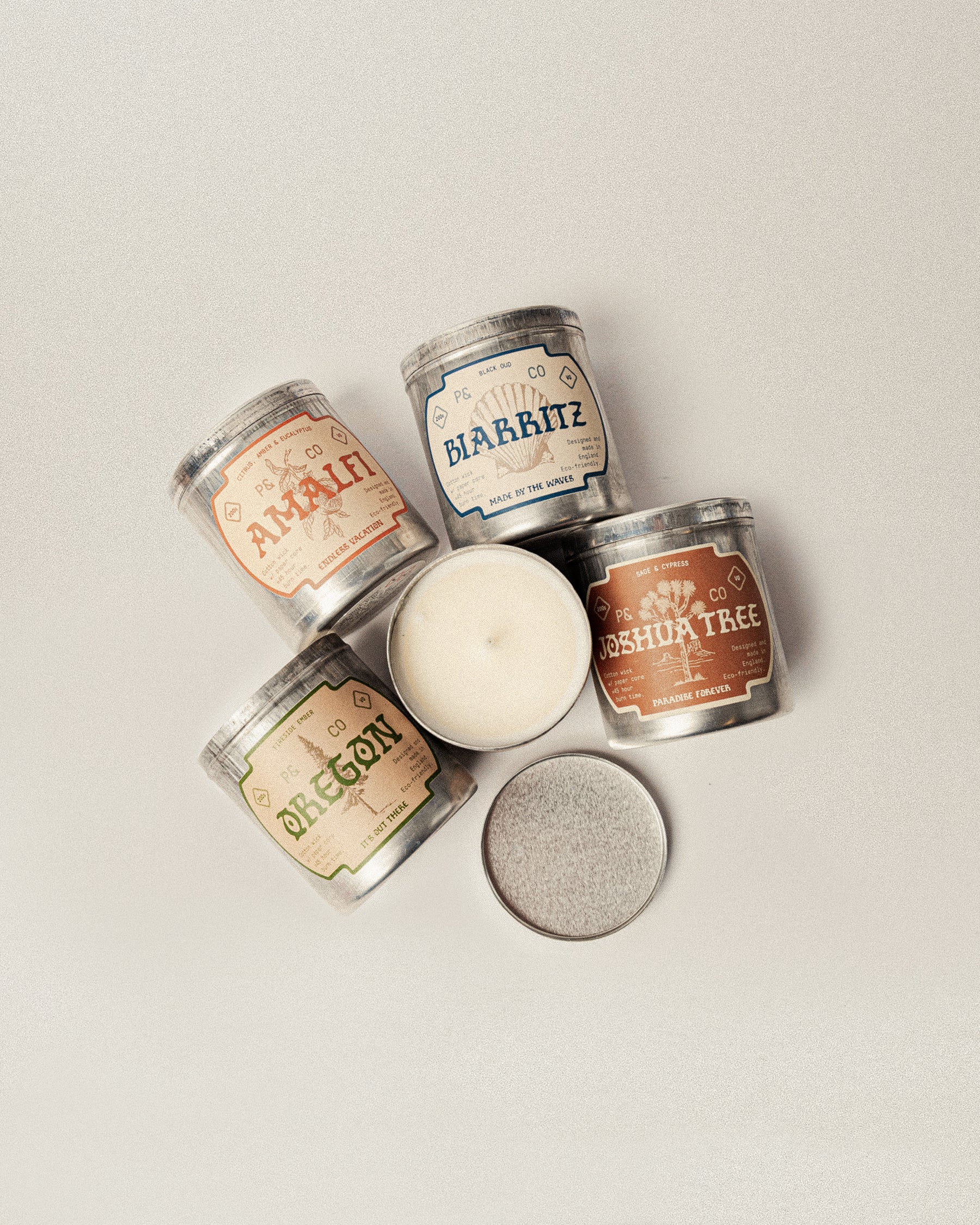 Biarritz Black Oud Scented Candle