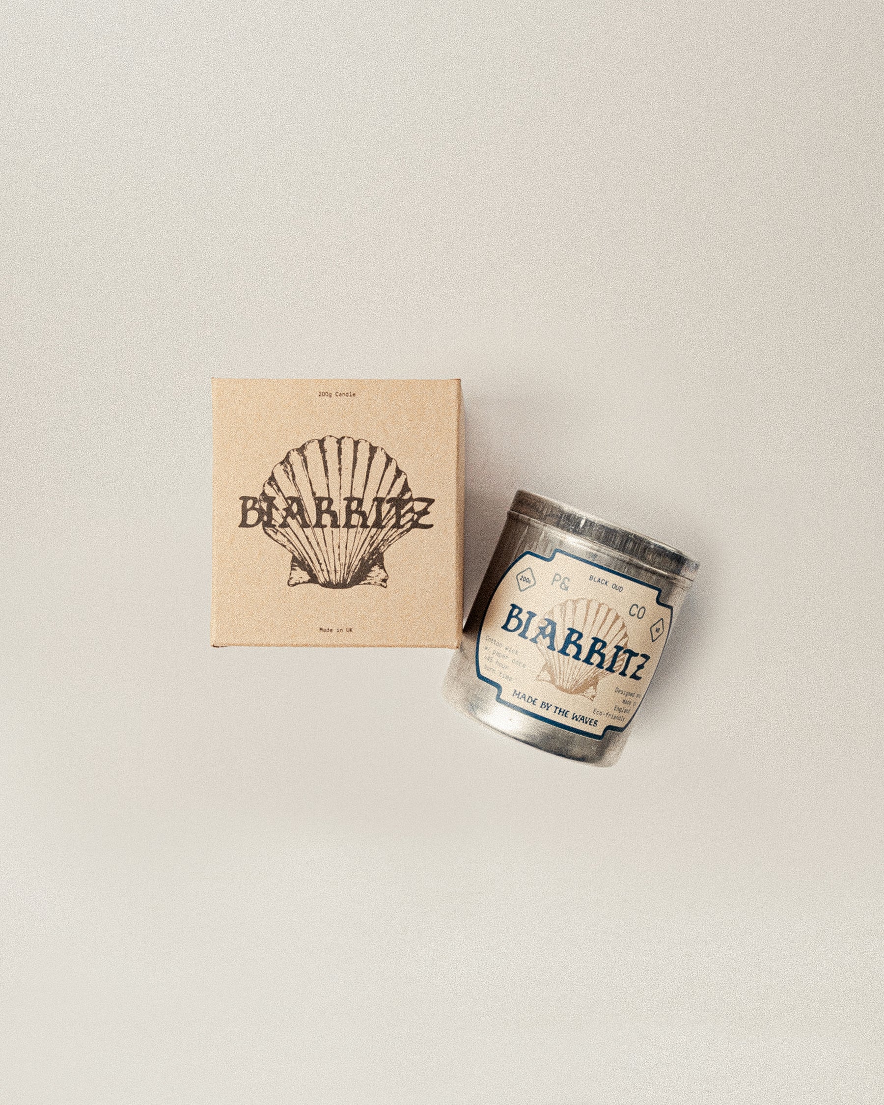 Biarritz Black Oud Scented Candle