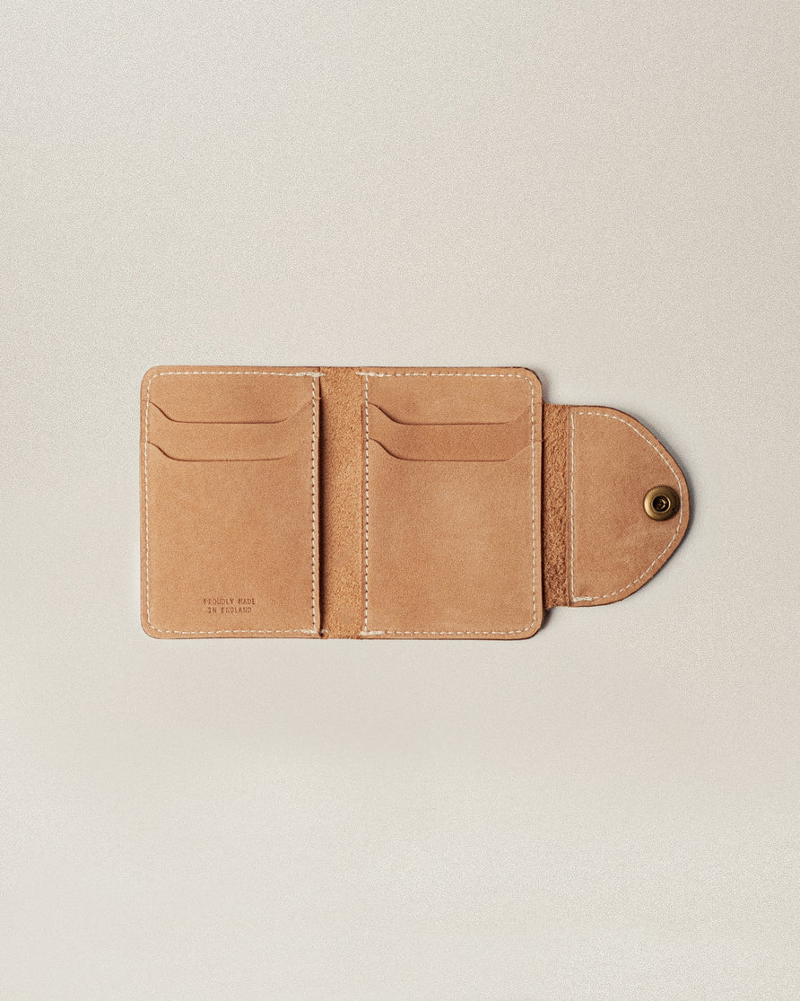 Mesa Nubuck Wallet - Tan