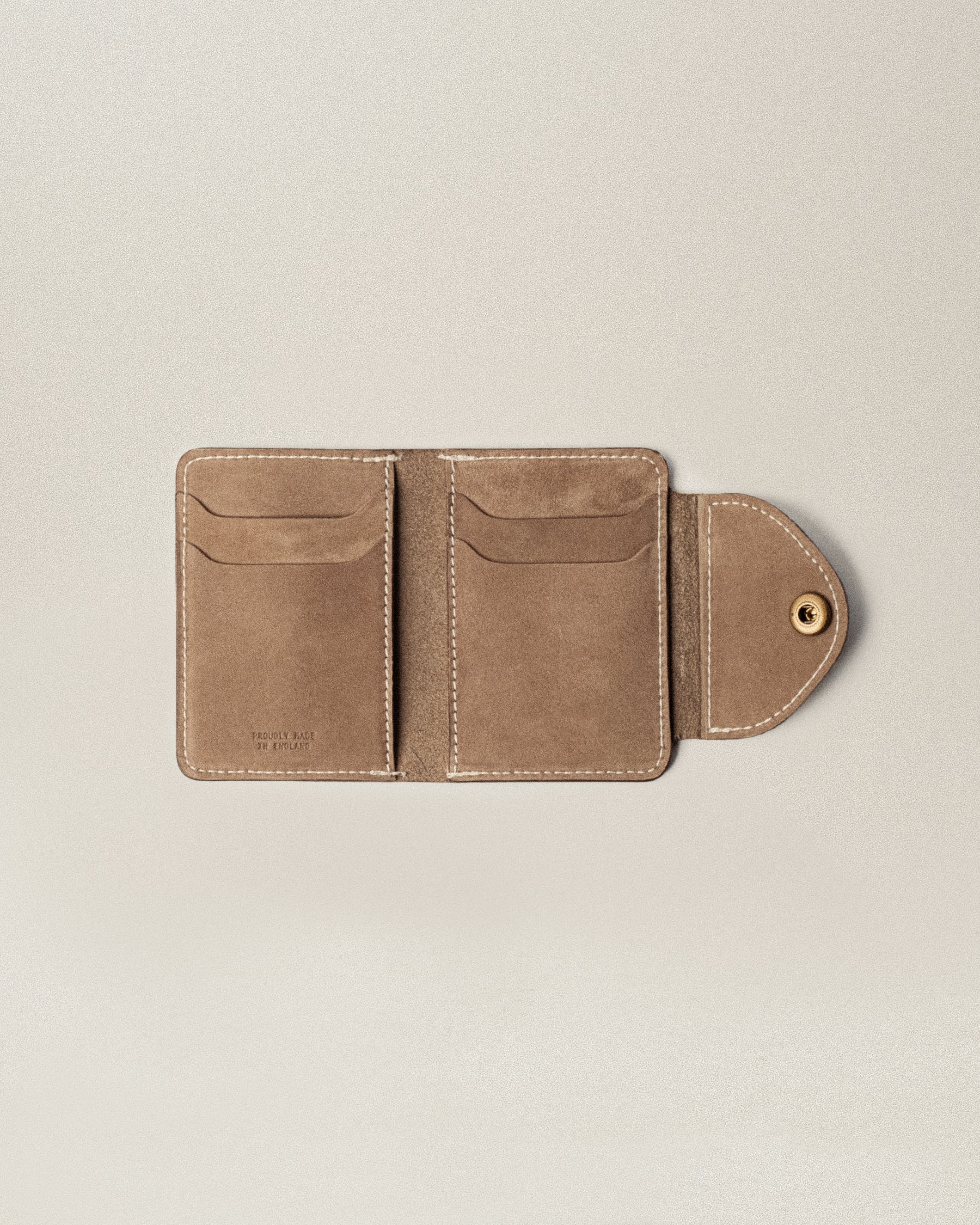 Mesa Nubuck Wallet - Taupe