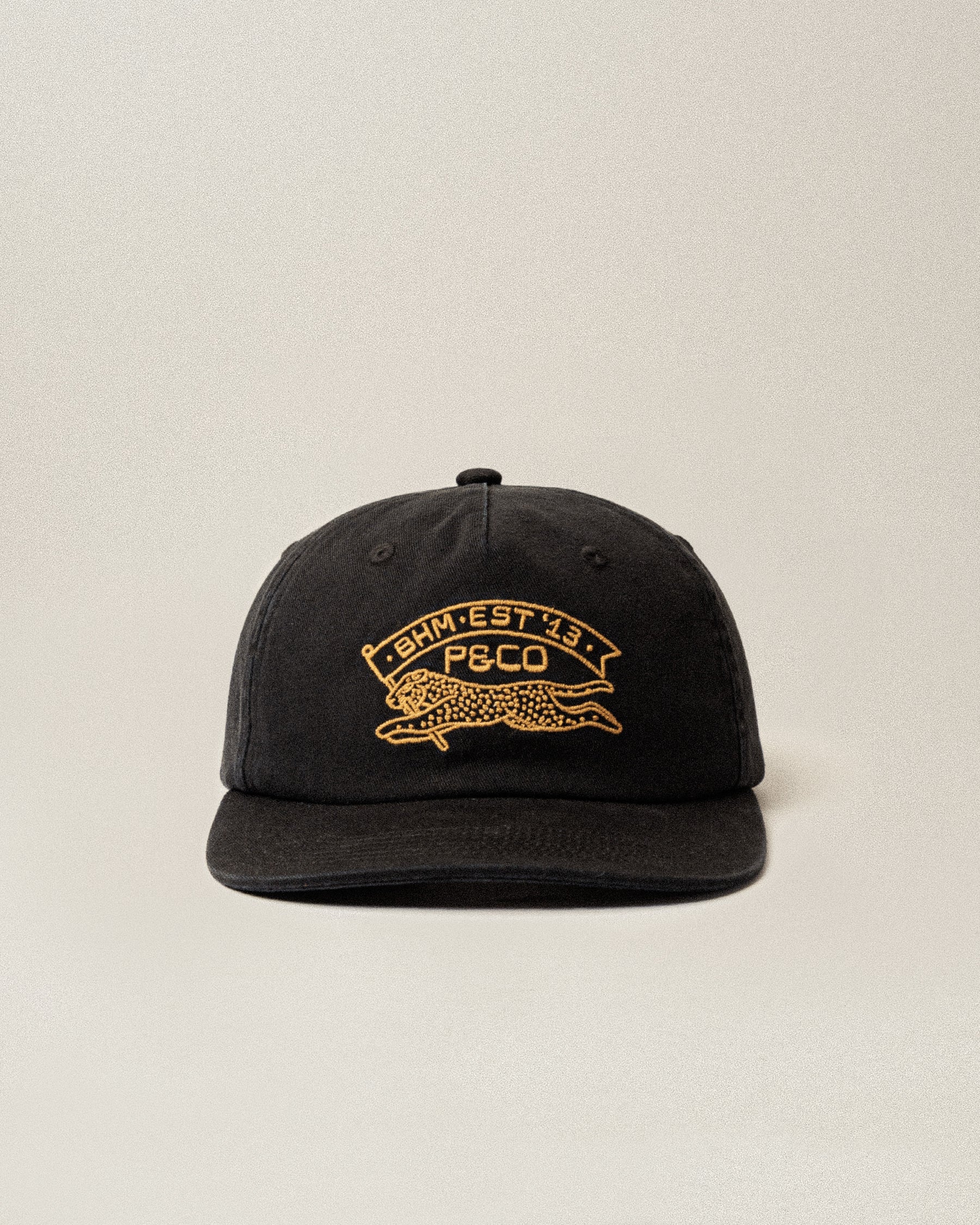 Black Paradise Trophy 5 Panel Cap | Hats & Beanies ‐ P&Co - A