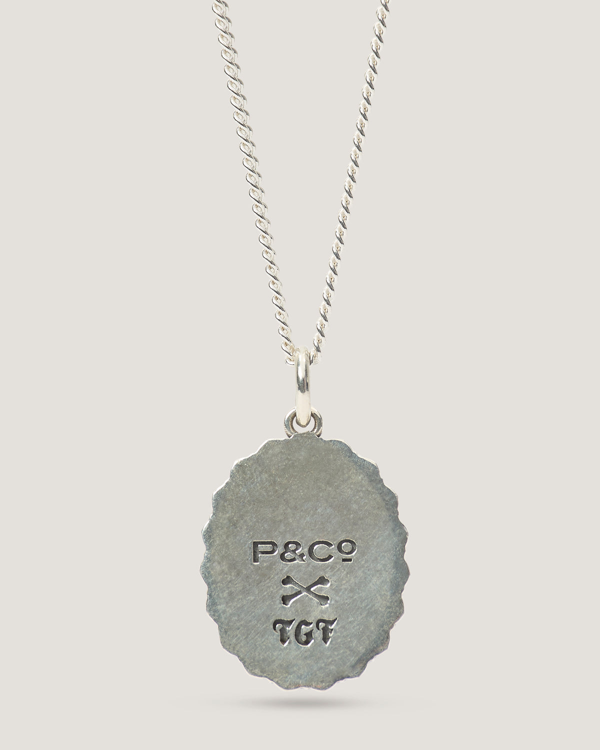 P&Co x TGF Turquoise Pendant Necklace - Sterling Silver