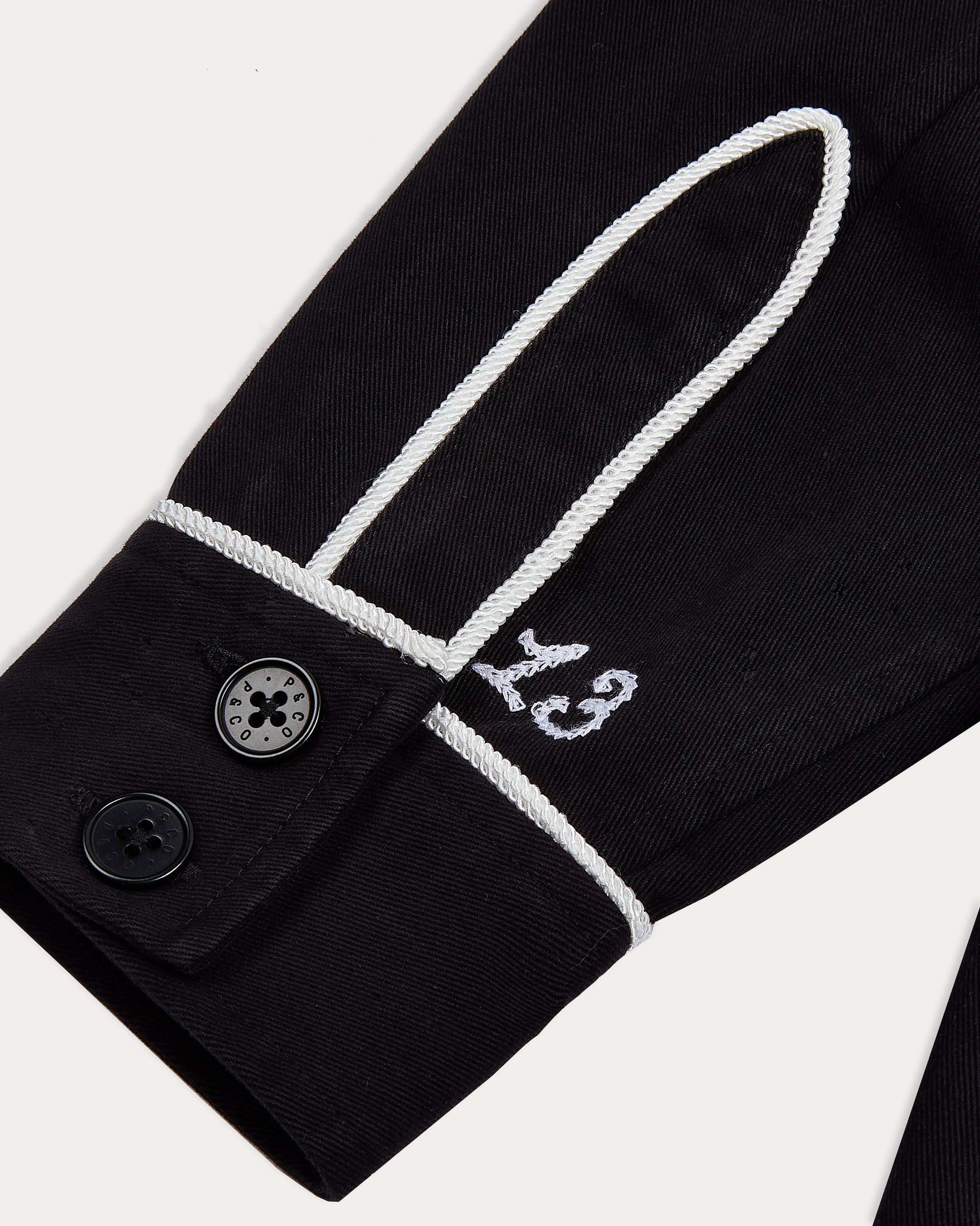 Willow Western Shirt - Washed Black