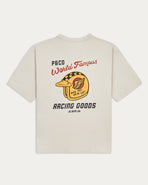 World Famous Boxy T-Shirt - Bone