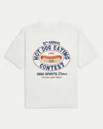High Spirits Diner Boxy T-Shirt - Off White