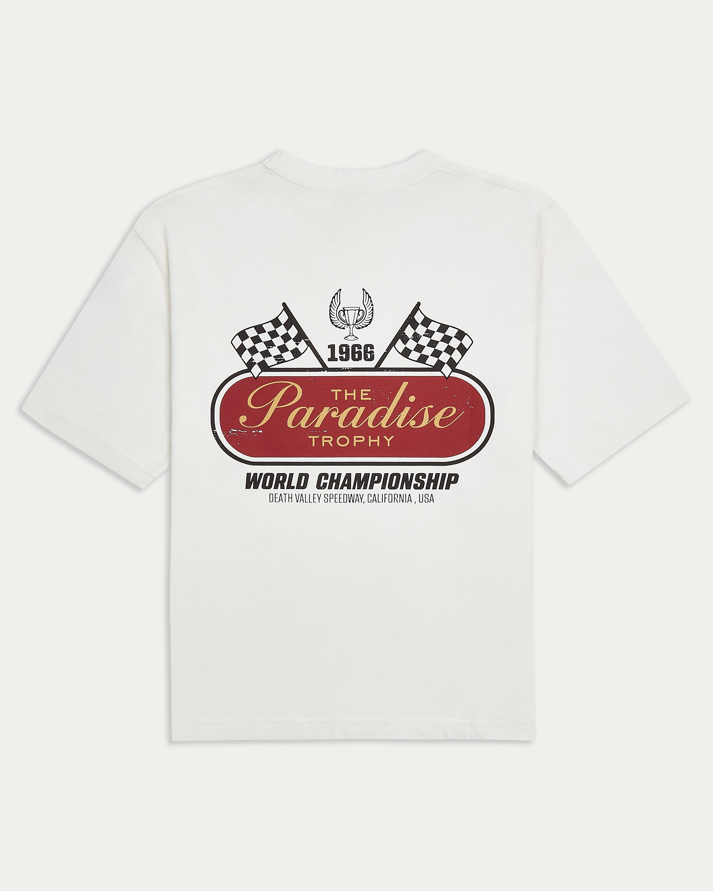 Paradise Trophy Boxy T-Shirt - Off White