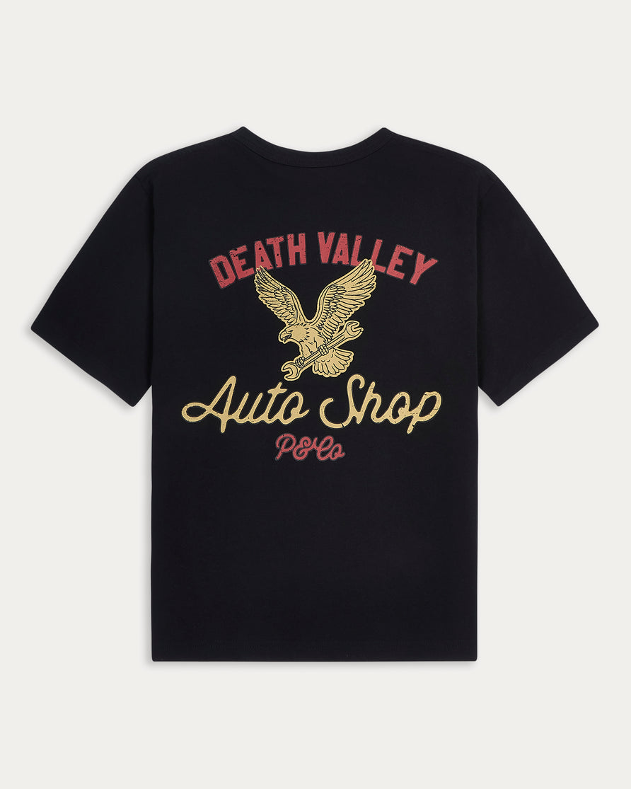 Death Valley Auto Shop T-Shirt - Washed Black