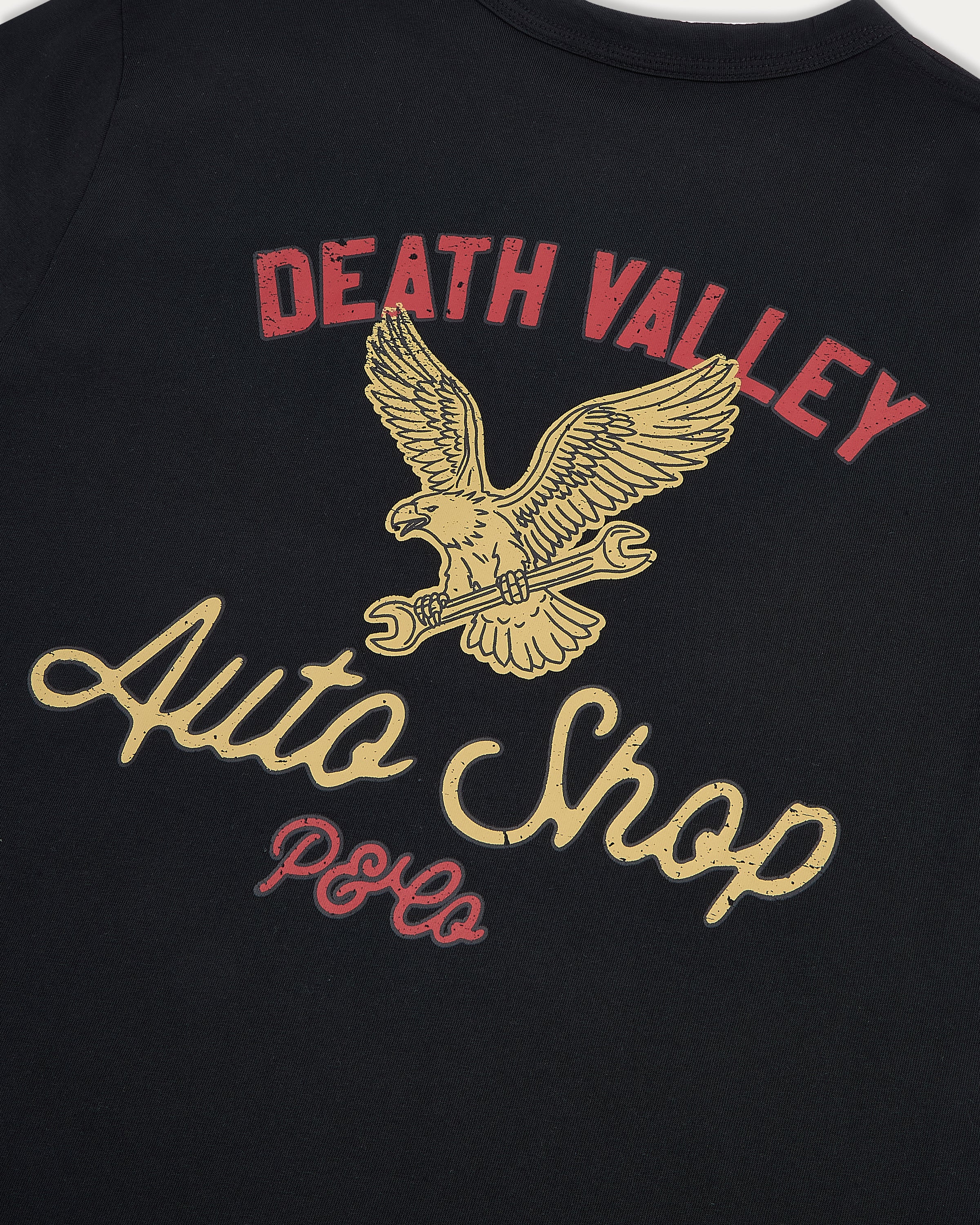 Death Valley Auto Shop T-Shirt - Washed Black