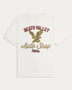 Death Valley Auto Shop T-Shirt - Off White