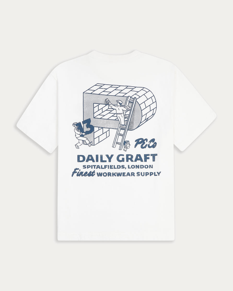 Daily Graft Boxy T-Shirt - Off White