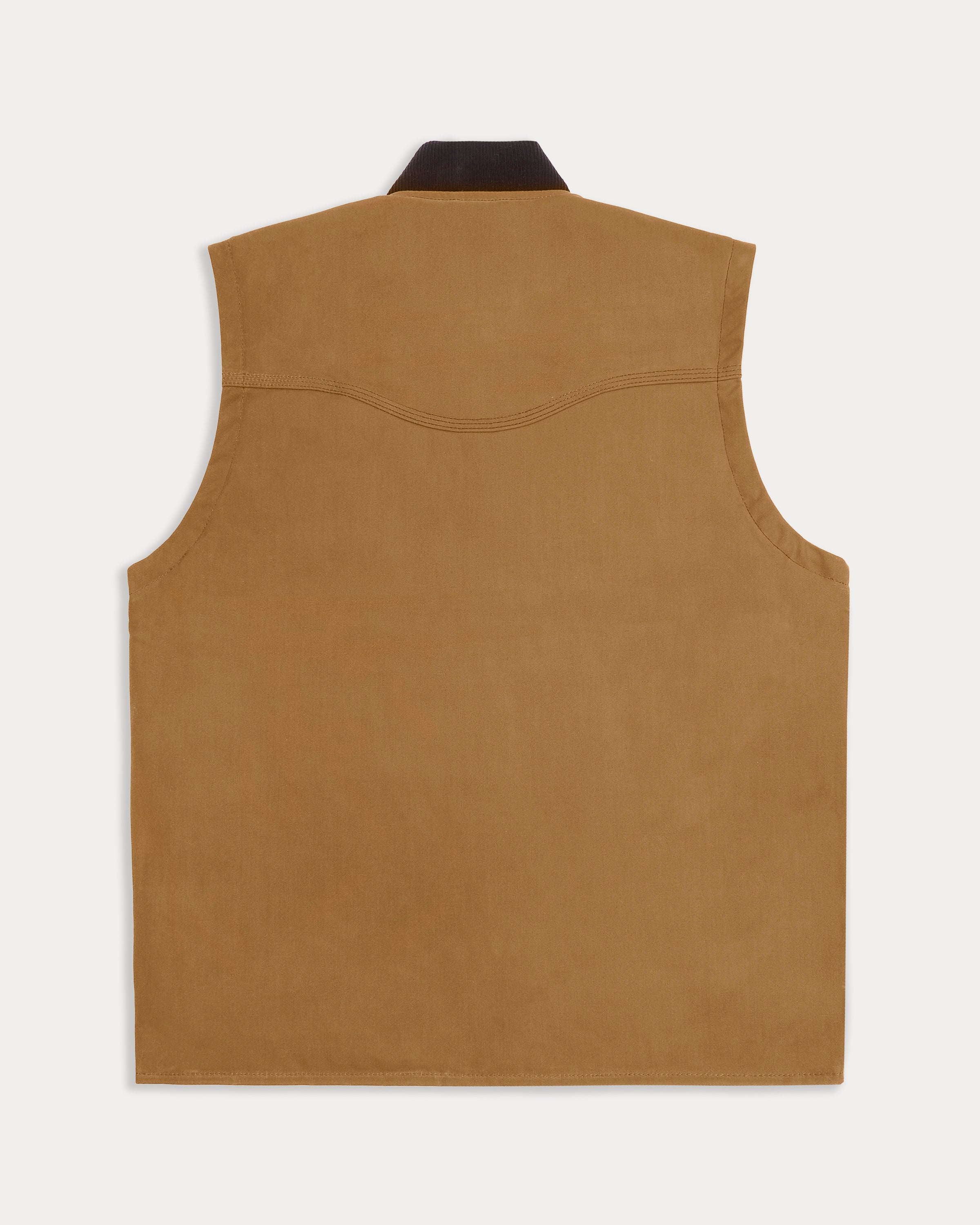 Canyon Waxed Vest - Tan