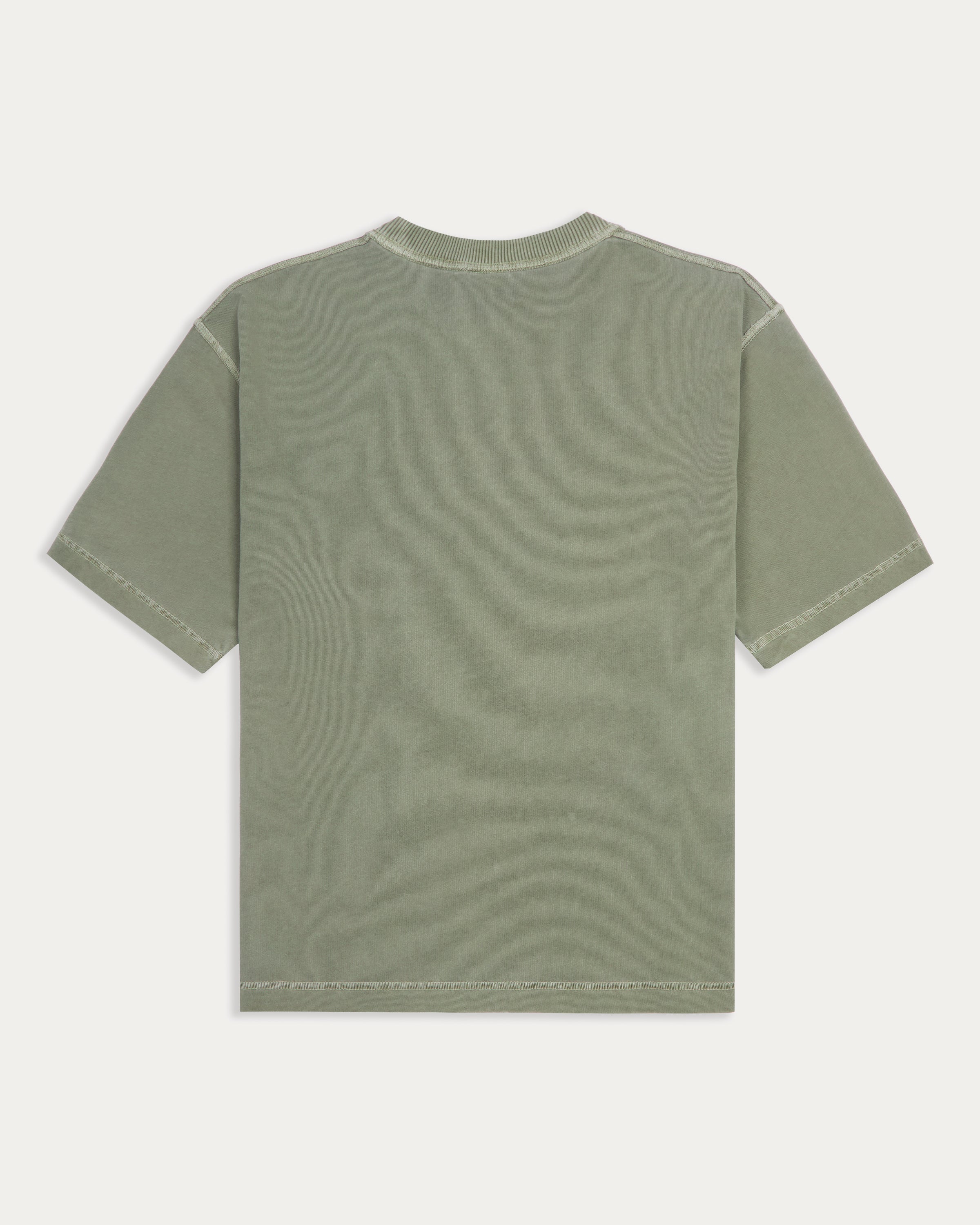Essential Boxy T-Shirt - Faded Sage