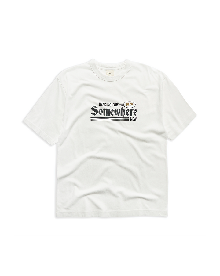 Somewhere New T-shirt - Off White