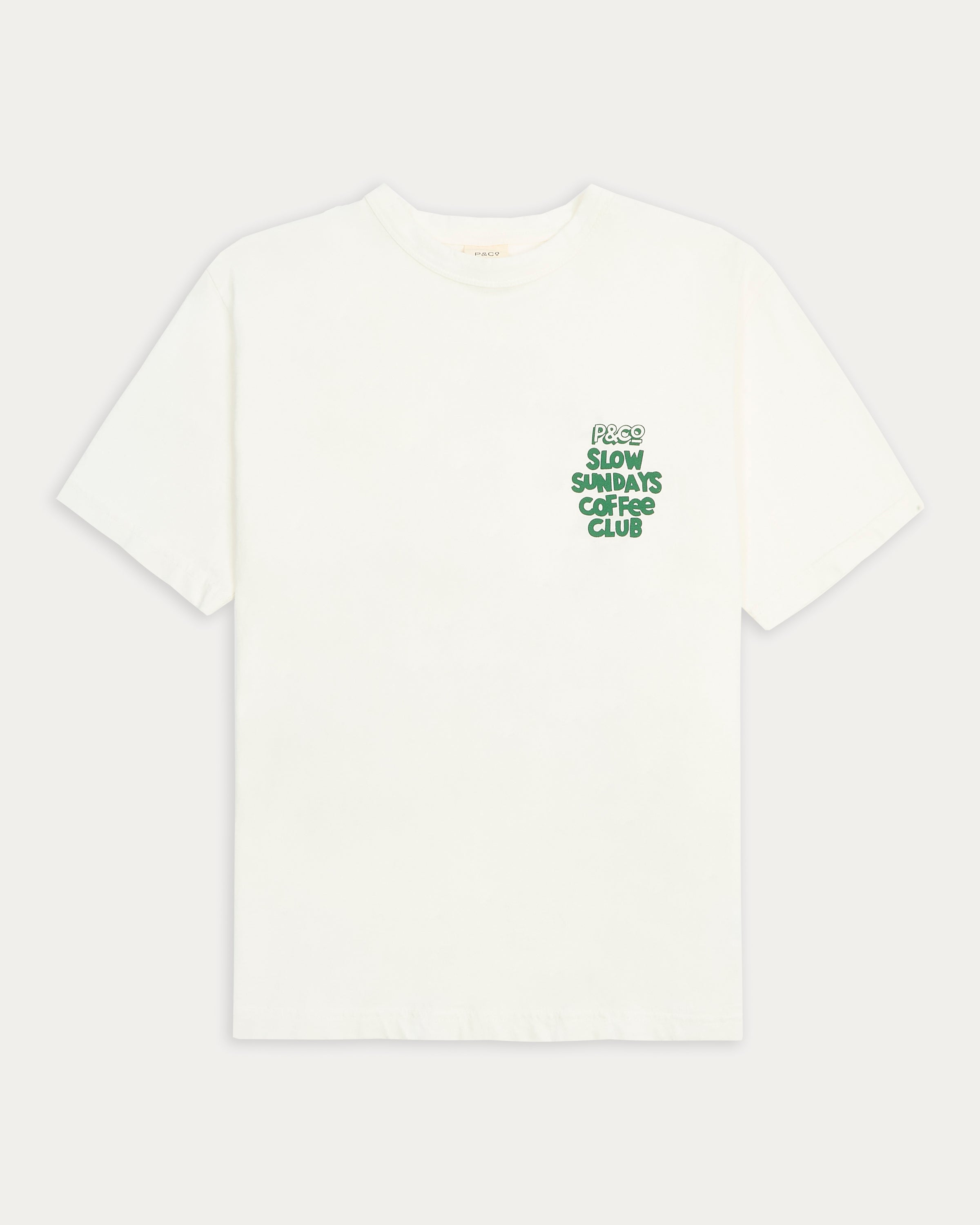 Slow Sundays T-Shirt - Off White
