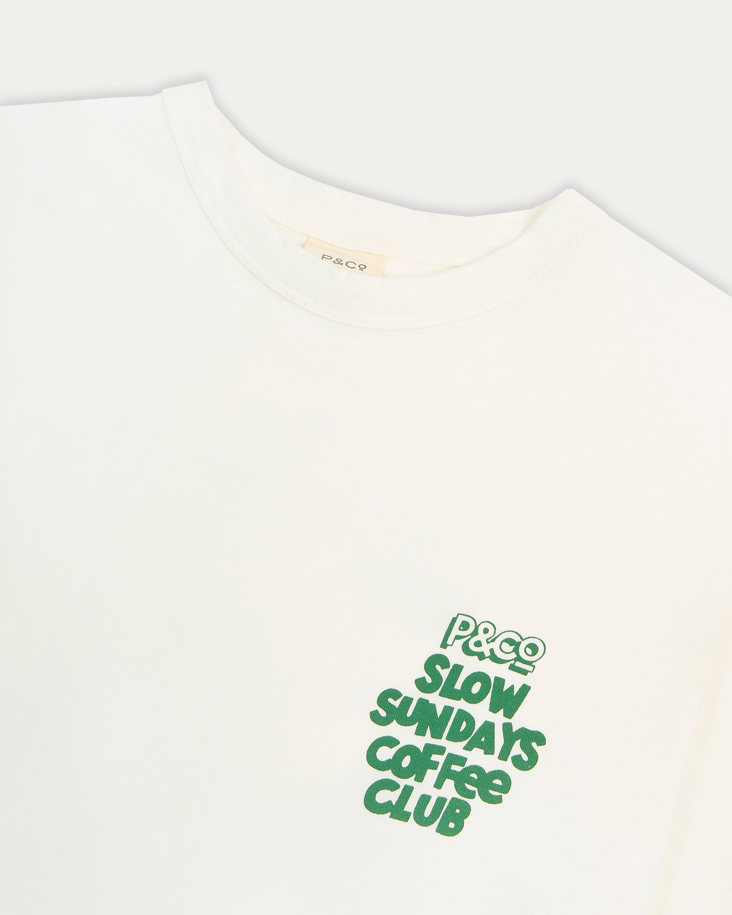 Slow Sundays T-Shirt - Off White