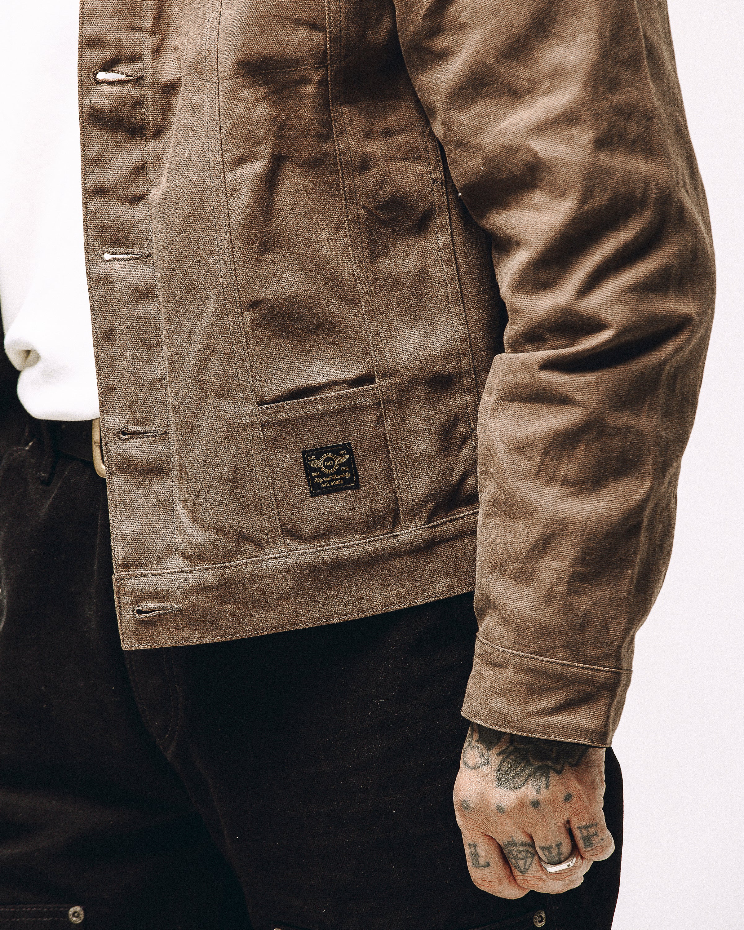 Wayfare Waxed Canvas Jacket - Caribou