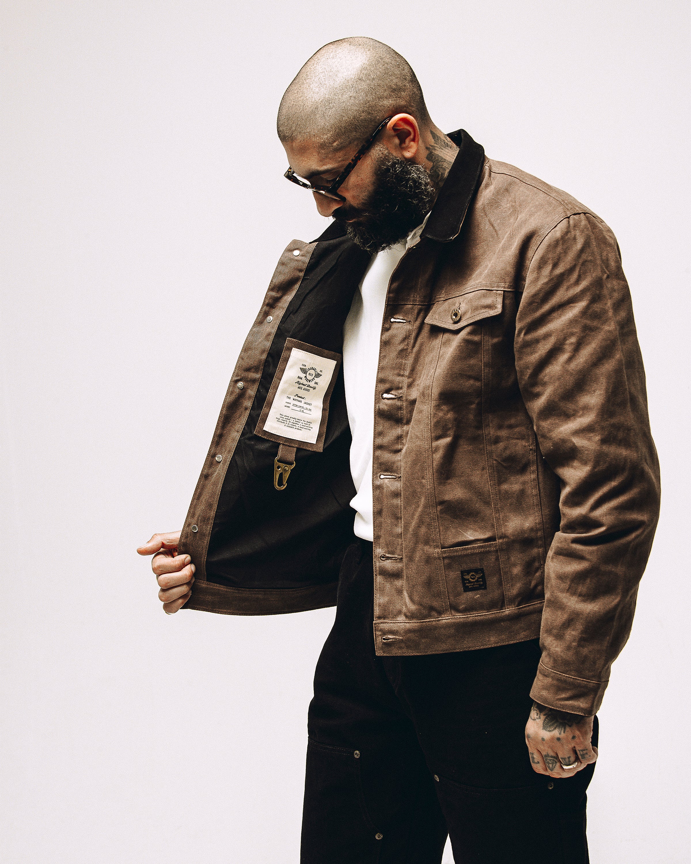 Wayfare Waxed Canvas Jacket - Caribou