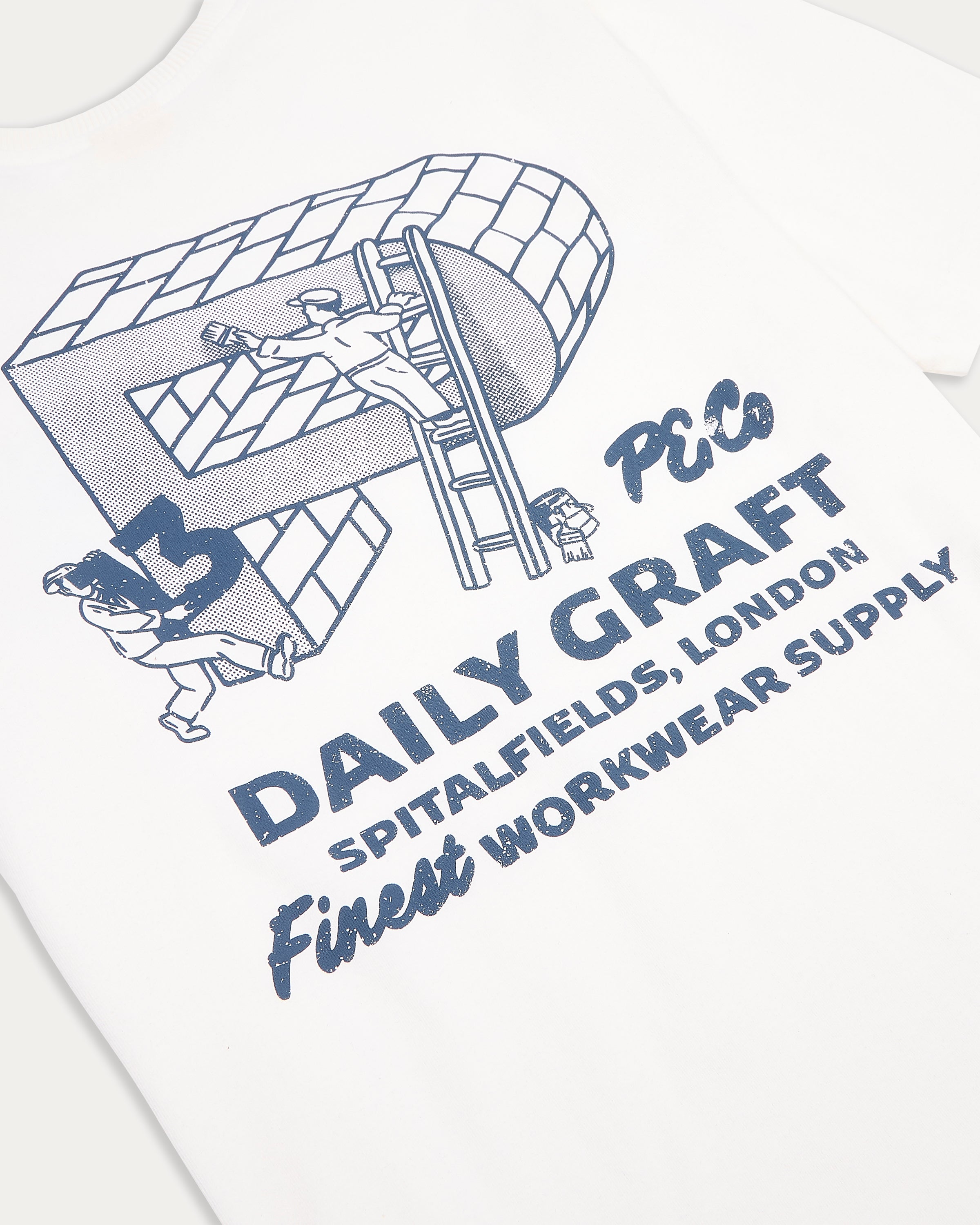 Daily Graft Boxy T-Shirt - Off White
