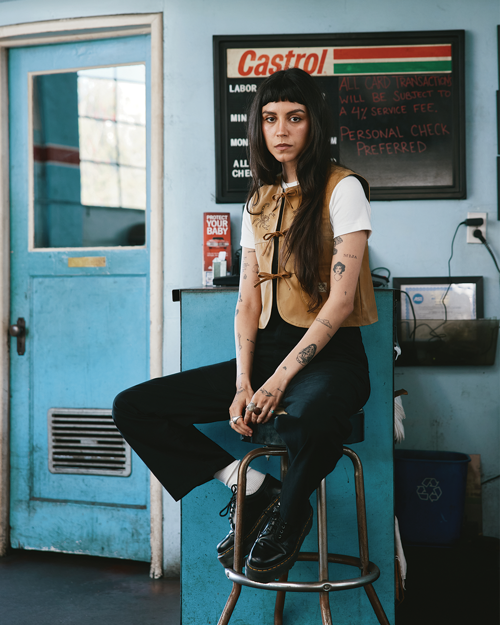 Scorpio Nomad Waxed Vest - Tan