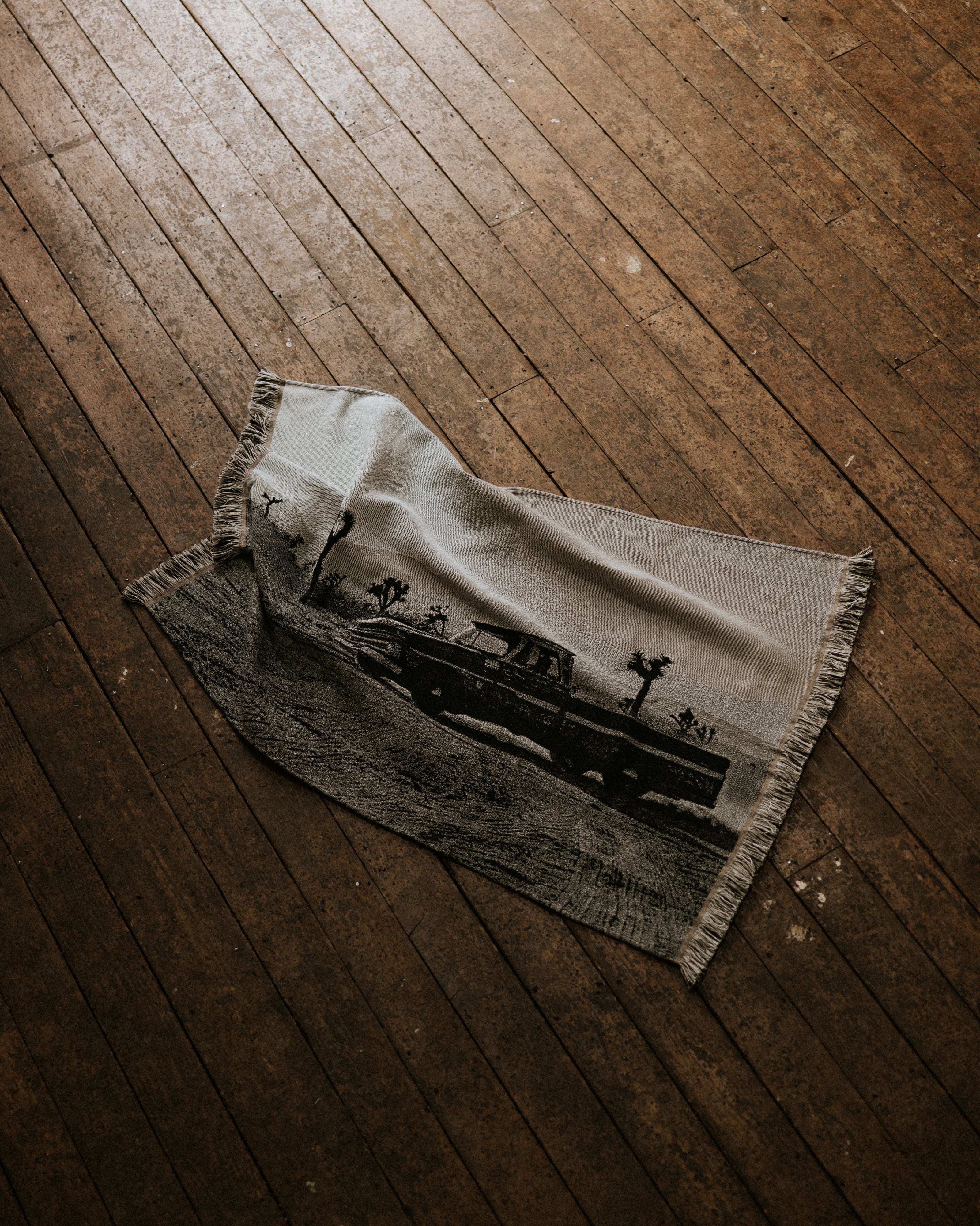 Joshua Tree Tapestry - Greyscale