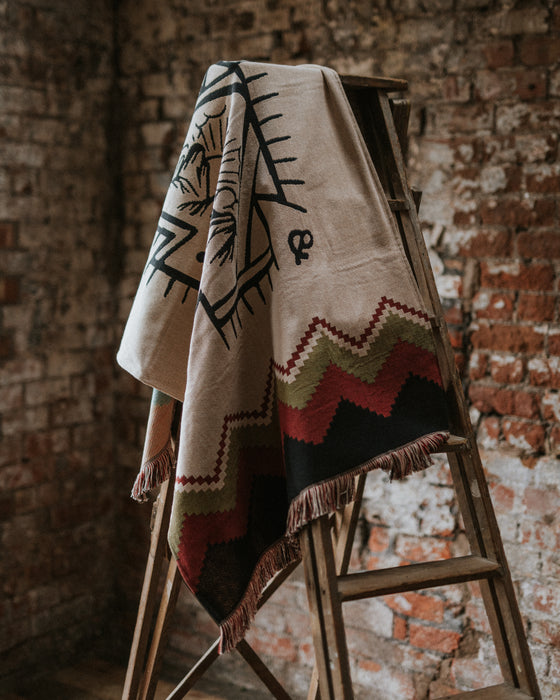 Desert Sun Tapestry - Ecru