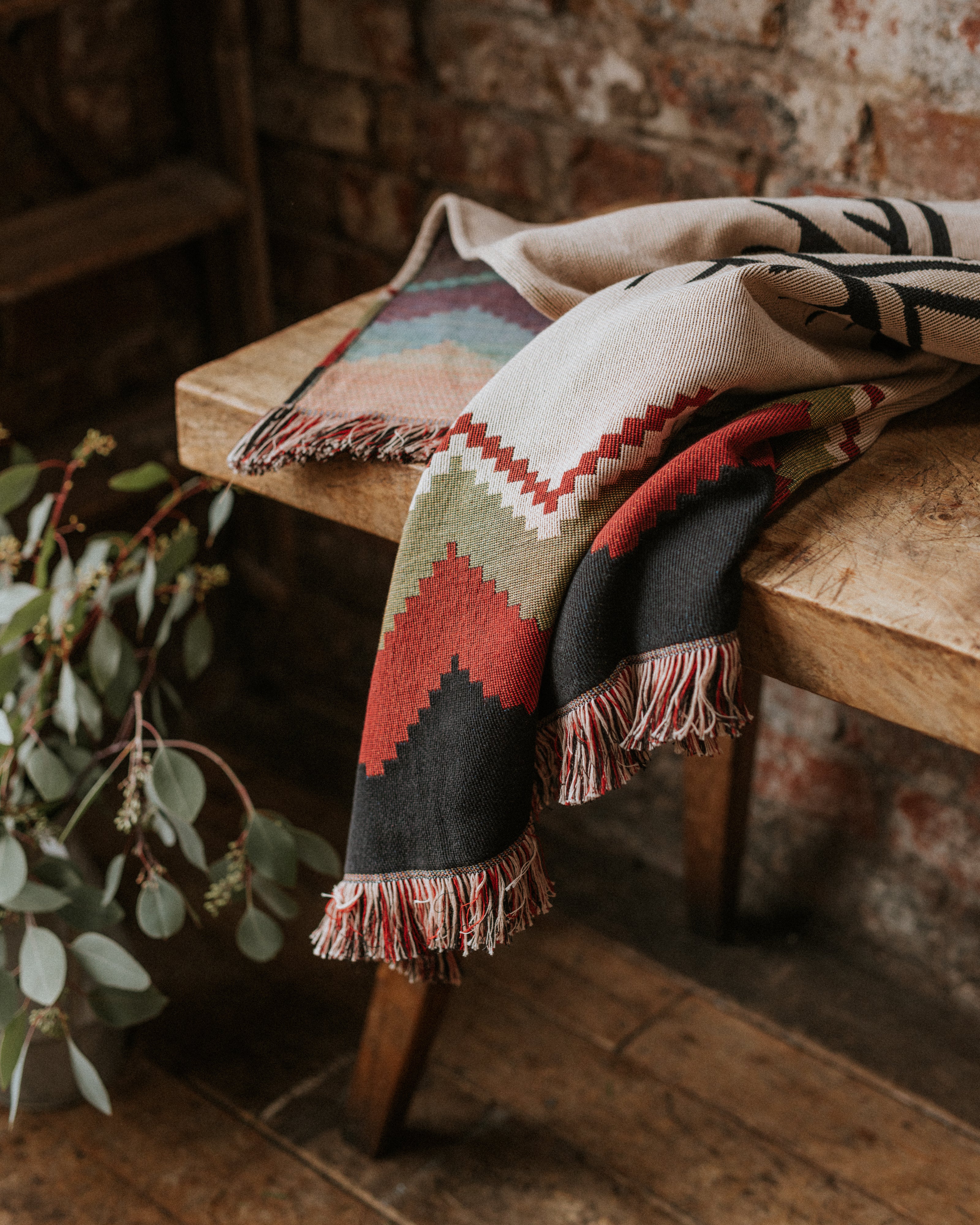 Desert Sun Tapestry - Ecru