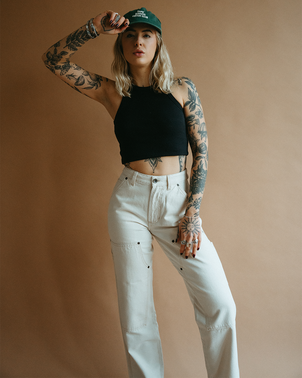 Albion Carpenter Pant - Ecru