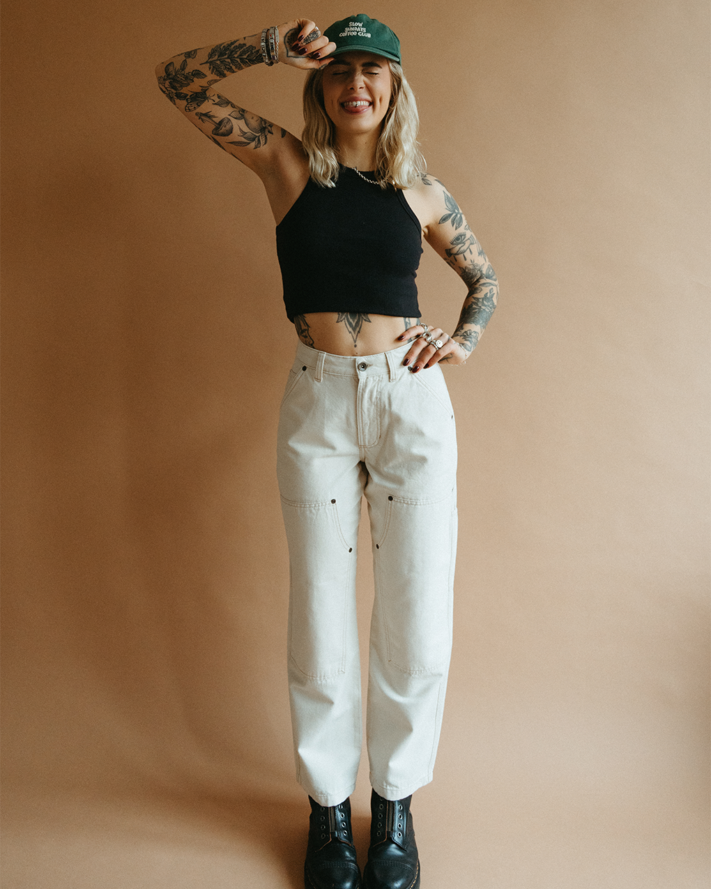 Albion Carpenter Pant - Ecru