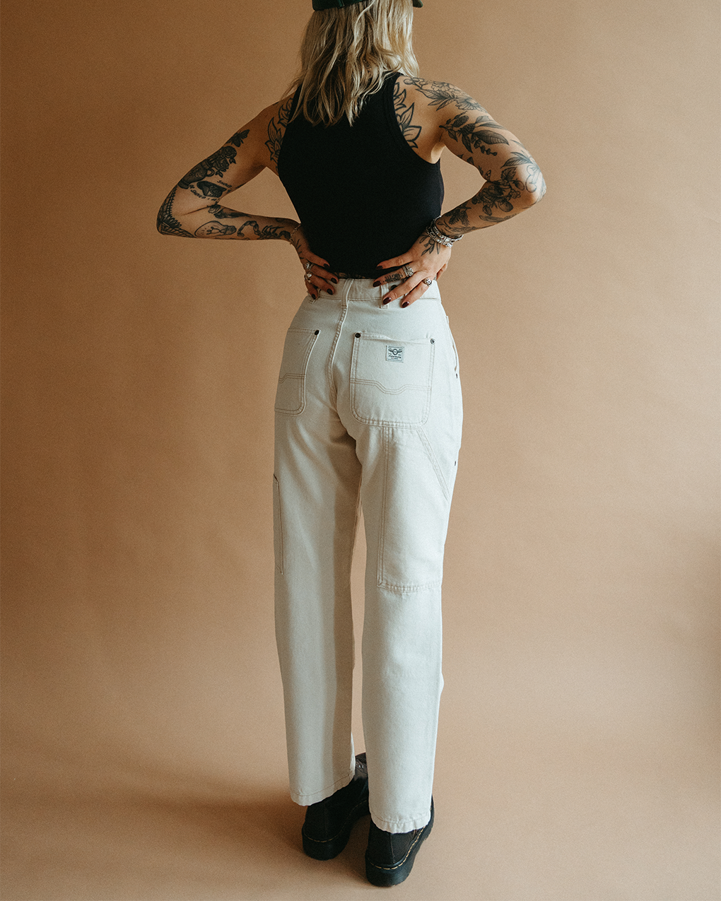 Albion Carpenter Pant - Ecru
