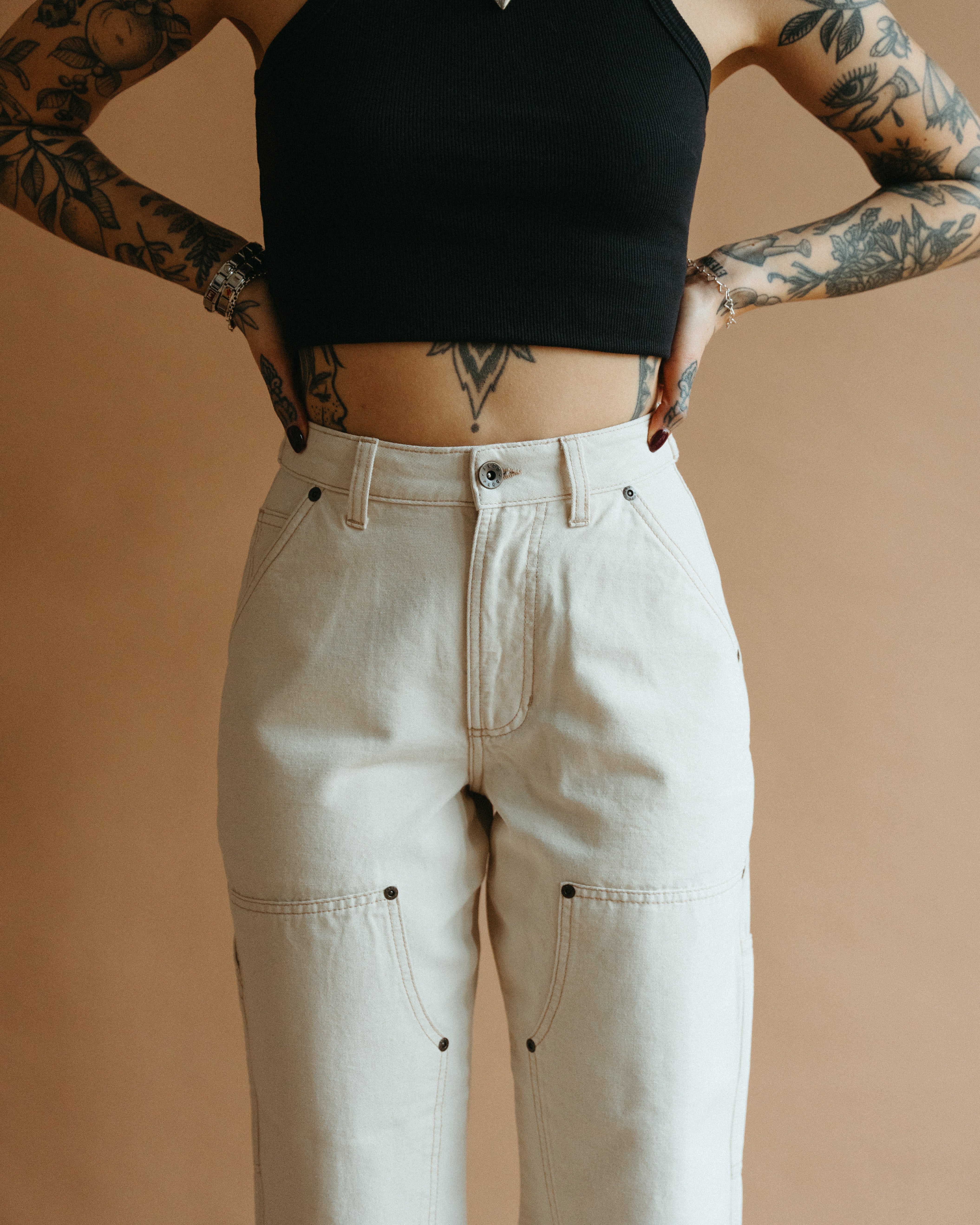 Albion Carpenter Pant - Ecru
