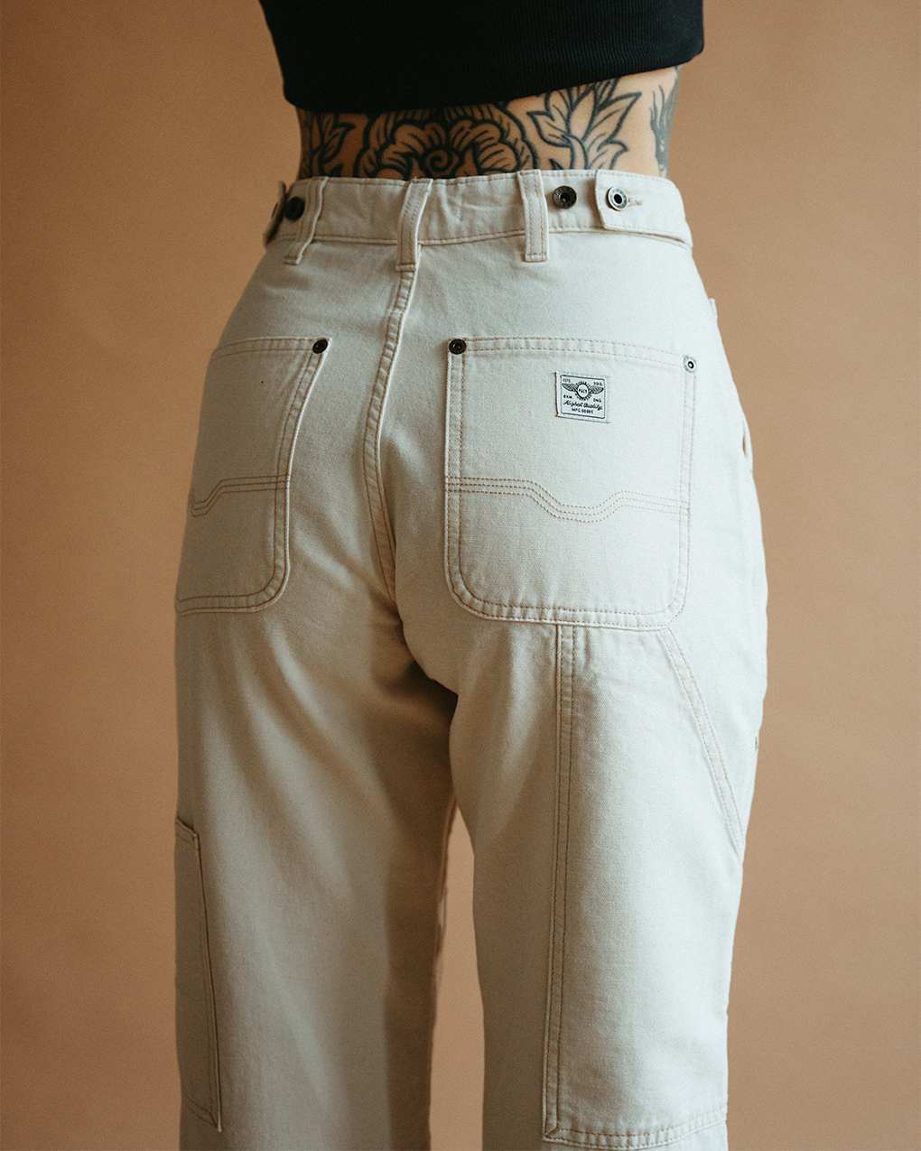 Albion Carpenter Pant - Ecru